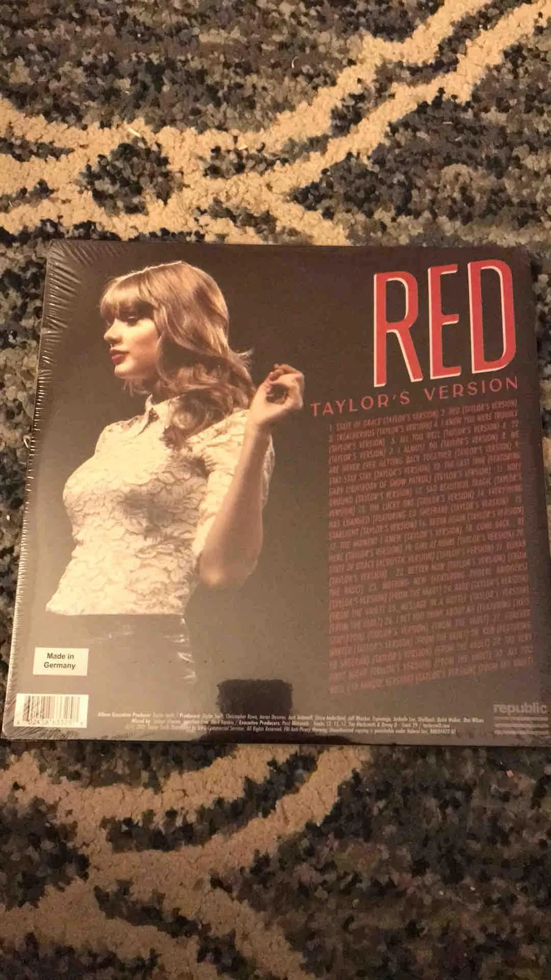 Product image for Taylor Swift-Red (Taylor’s Version) Vinyl