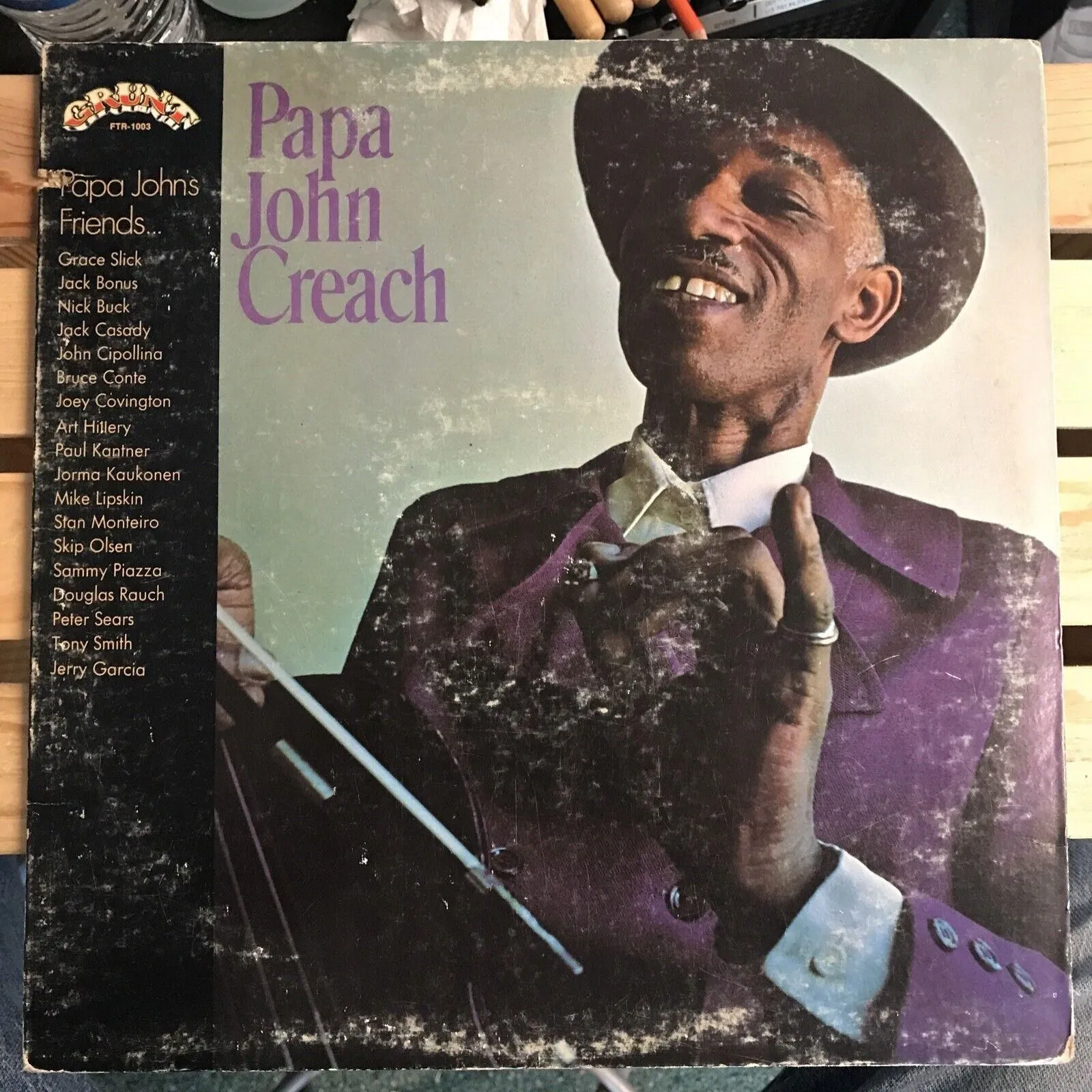 Product image for PAPA JOHN CREACH 1971 ORIG VINYL BLUES PSYCH JEFFERSON AIRPLANE JERRY GARCIA