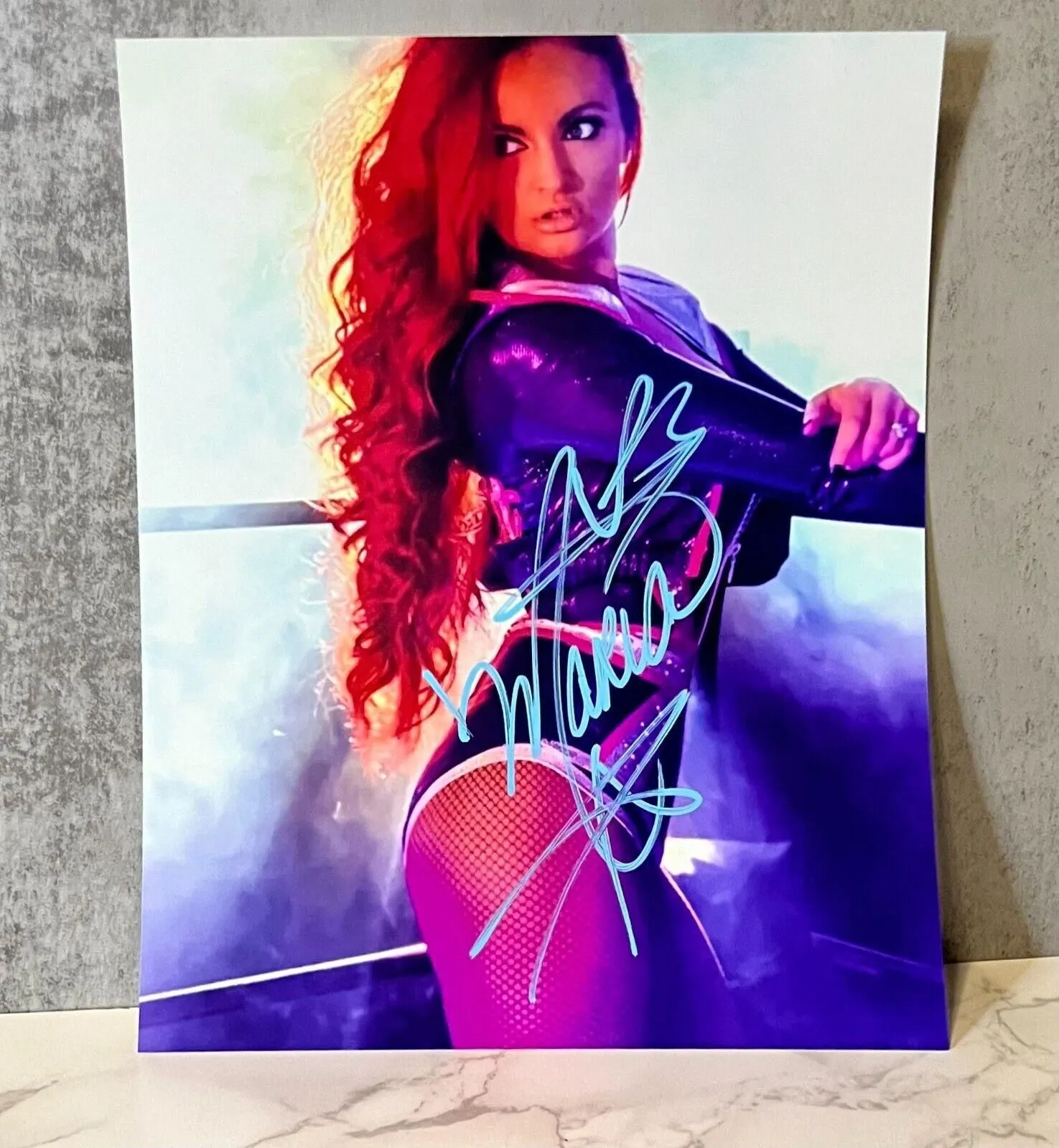Maria Kanellis Signed Autograph 8x10 WWE WWF WCW TNA AEW ROH NXT NWA ·  Whatnot: Shop, Sell, Connect, image size:1475x1600