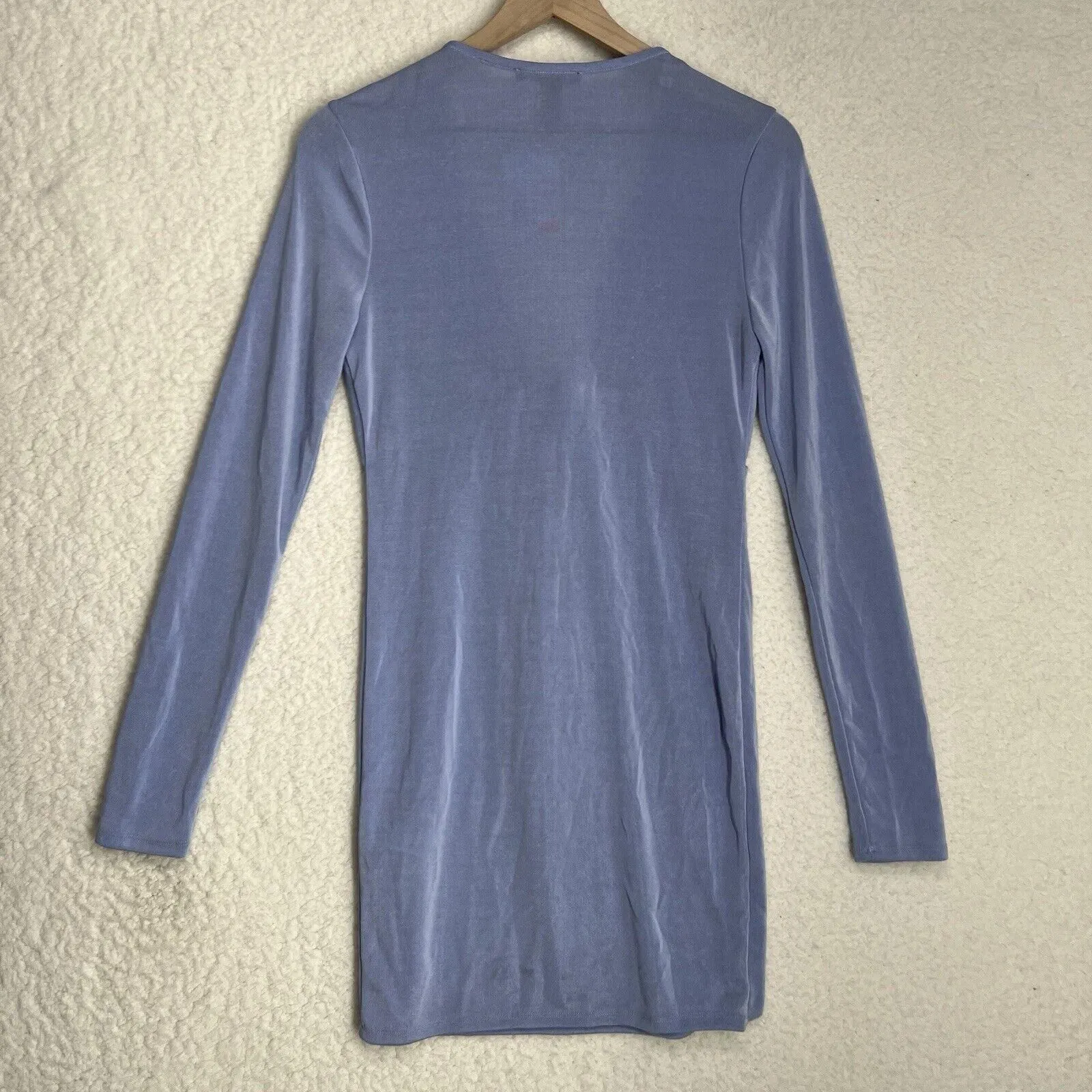 Forever 21 Womens Dress Large Blue V Neck Plunge Midi Stretch Casual Knit  New  Whatnot: Shop, Sell, Connect