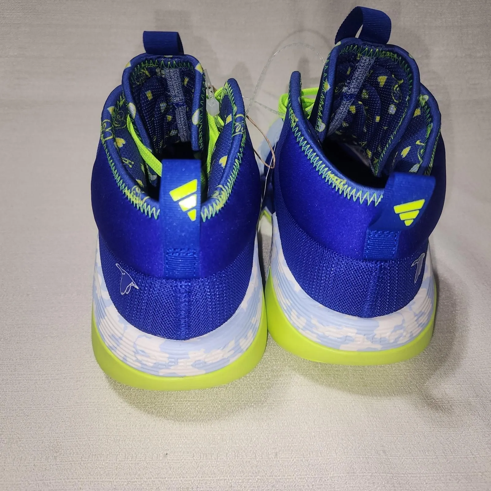 adidas gazelle silver green womens Adidas Hoop Fury Mens Basketball Shoes White/Blue Size 9.5 US, 9 UK, 4 –  Sea of Shoppers main image 0