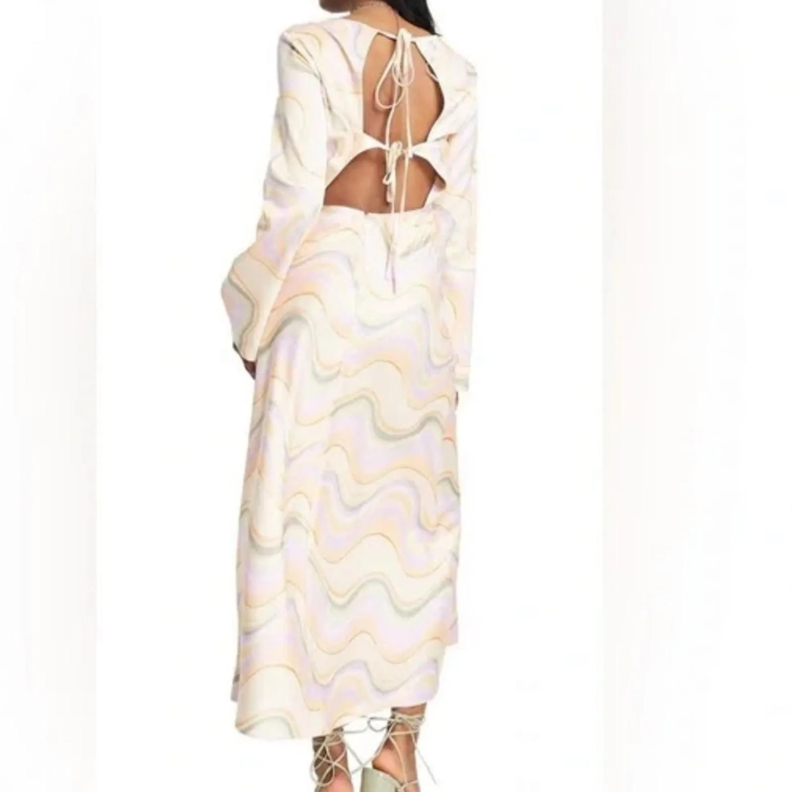 white cut out dress topshop Topshop