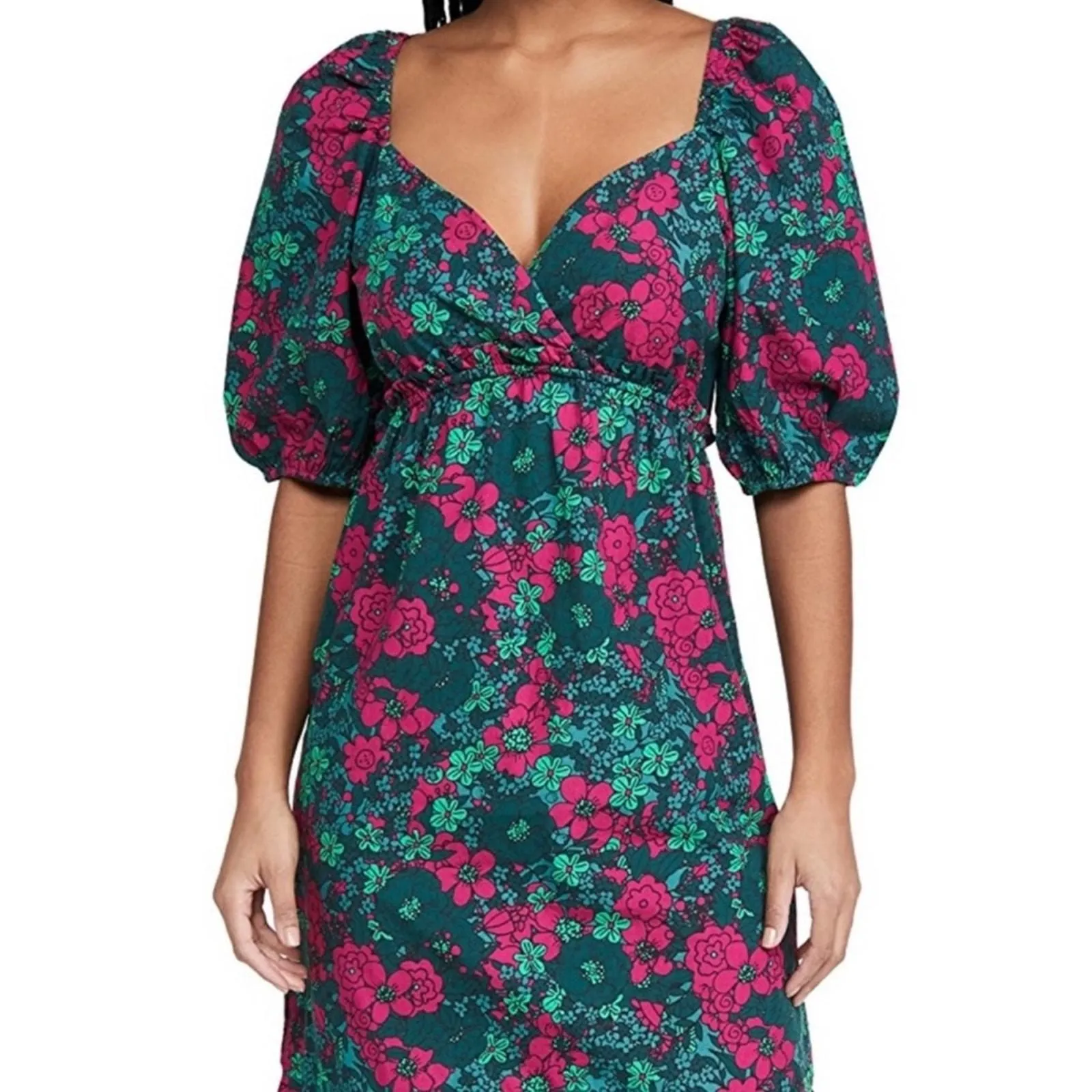 off shoulder teal dress Light Blue Flowers Off-Shoulder A-line Long Prom Dress with Slit Light Blue / US 10