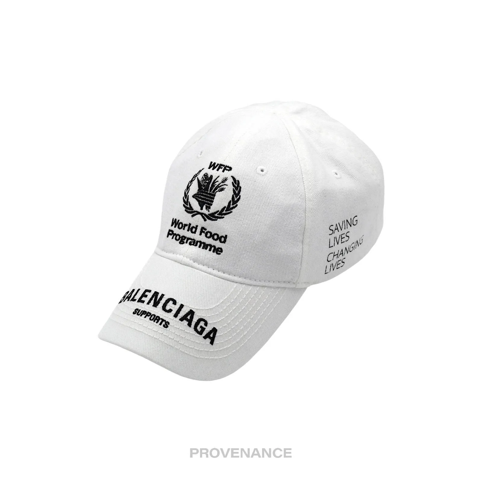?Balenciaga WFP Cap Hat - White · Whatnot: Buy, Sell & Go Live