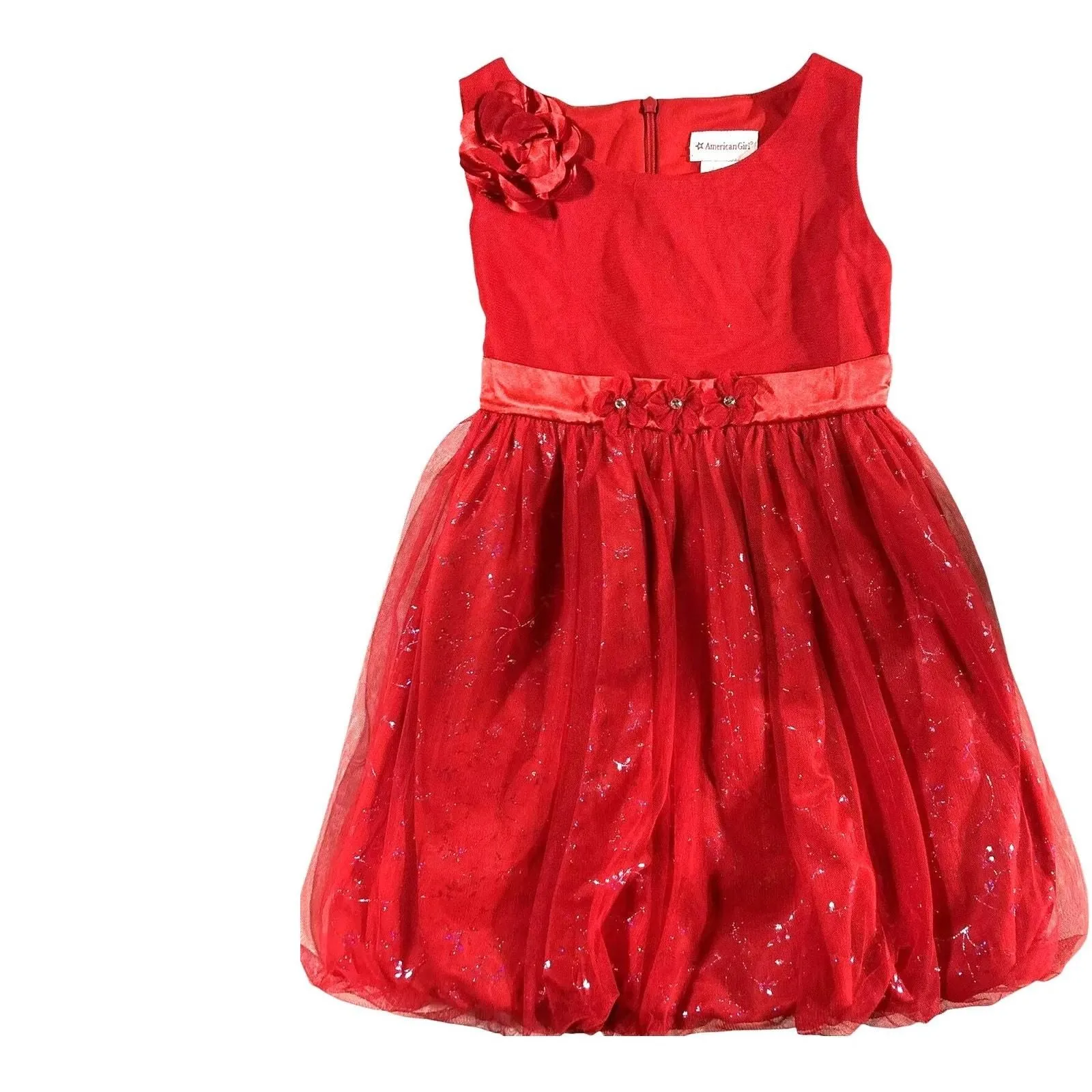 American Girl, Sparkling Twinkle Party Dress, Red, Size 14 , NWT  Whatnot:  Shop, Sell, Connect