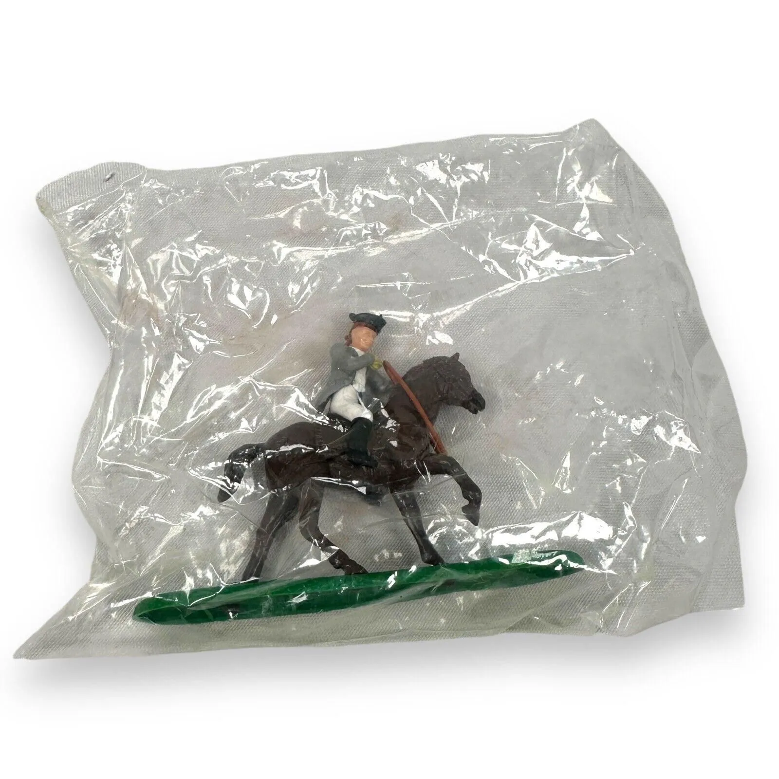 Product image for Vintage Men of ‘76 Revolutionary War Gray Coat Brown Horse Soldiers Figures New