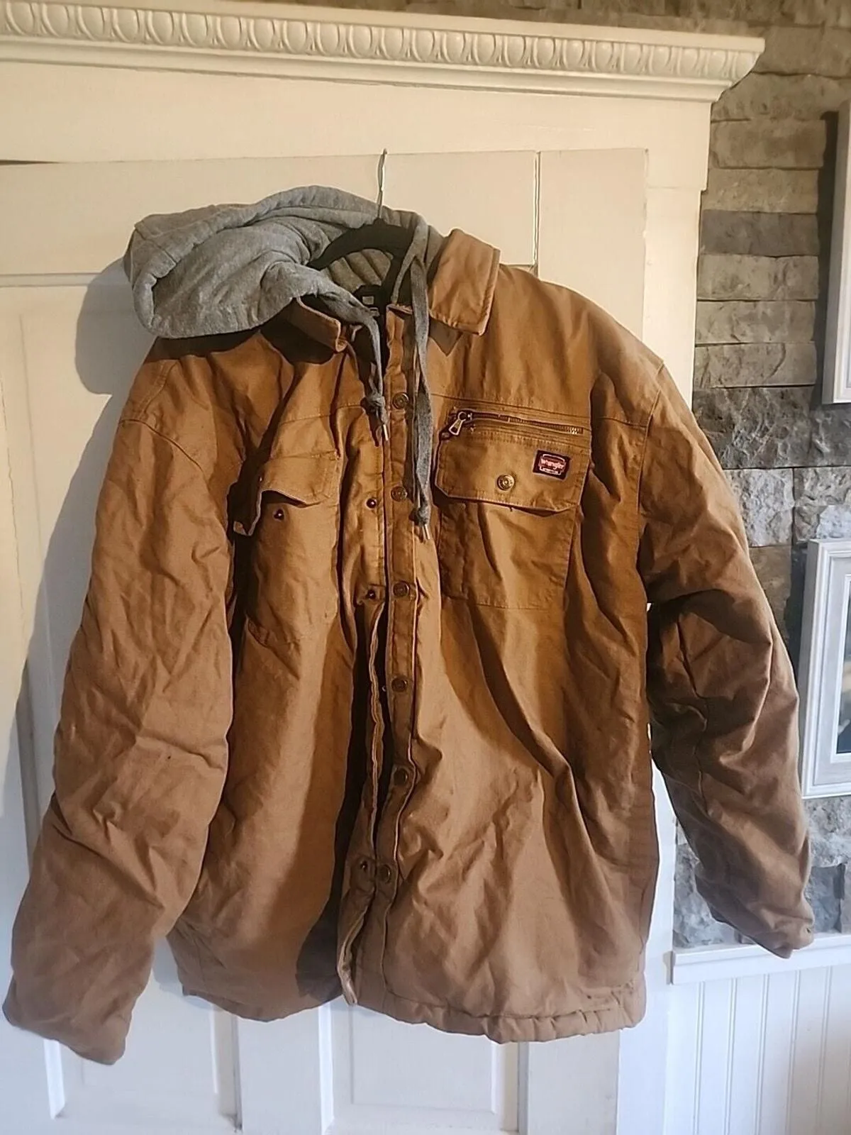 Product image for Wrangler Workwear Core Men's Coat Jacket Size 2XL 50-52