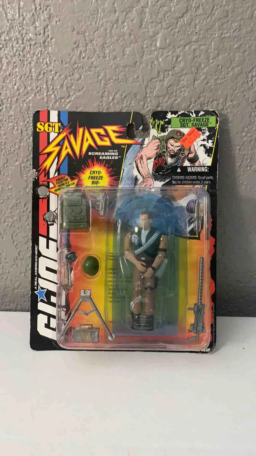 Product image for Cryo-Freeze Sgt. Savage