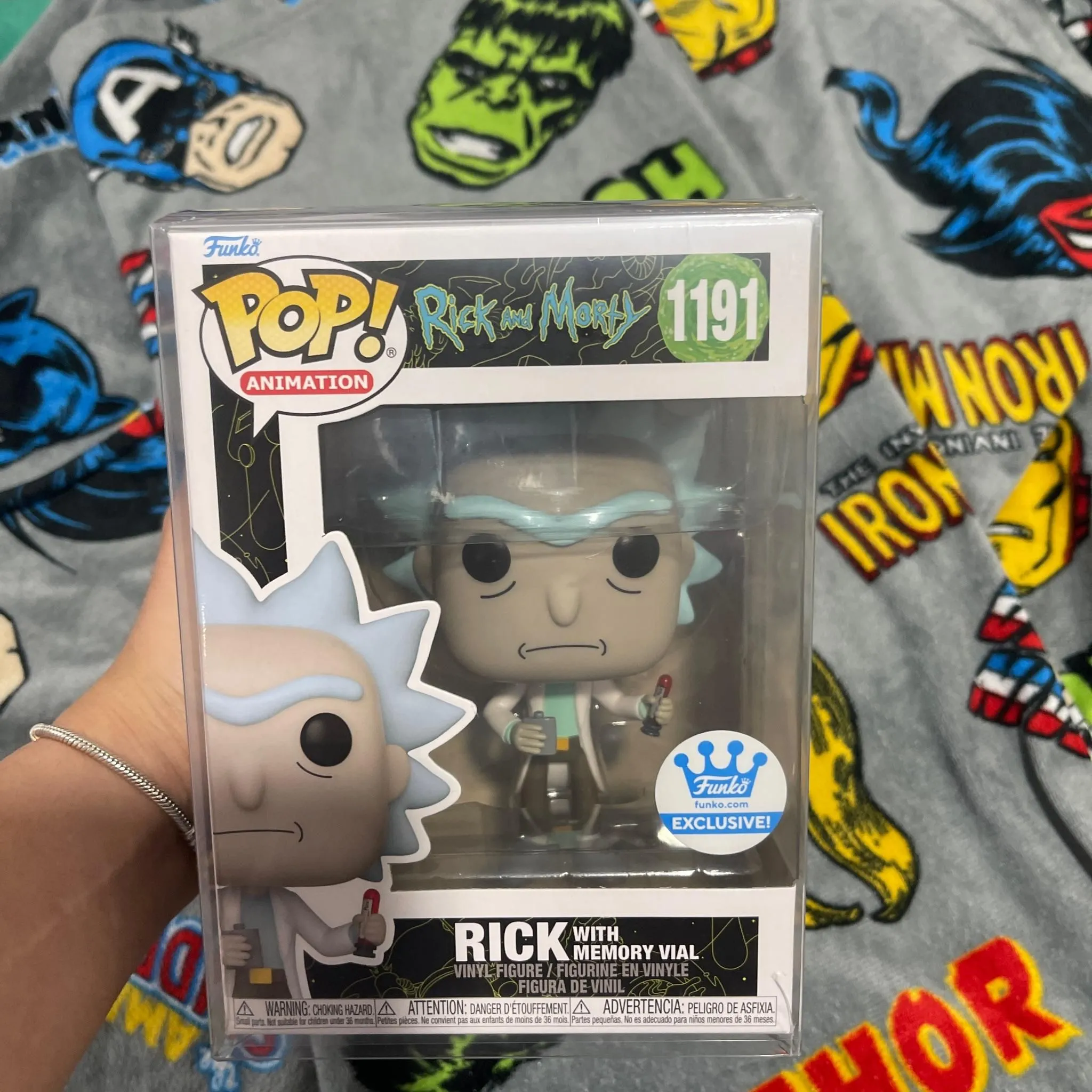 Product image for Rick with Memory Vial
