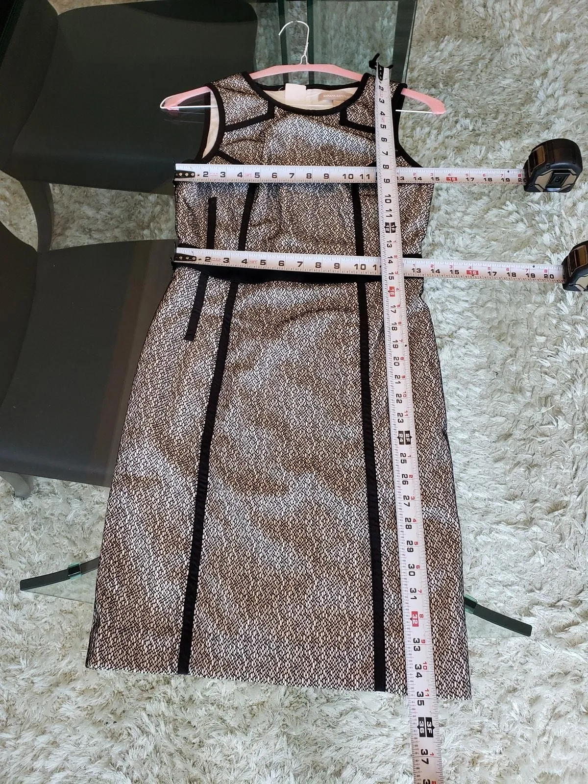 Banana Republic Knee Length Dress Women's 6 Petite Black White Lined Netted  Lace  Whatnot: Shop, Sell, Connect