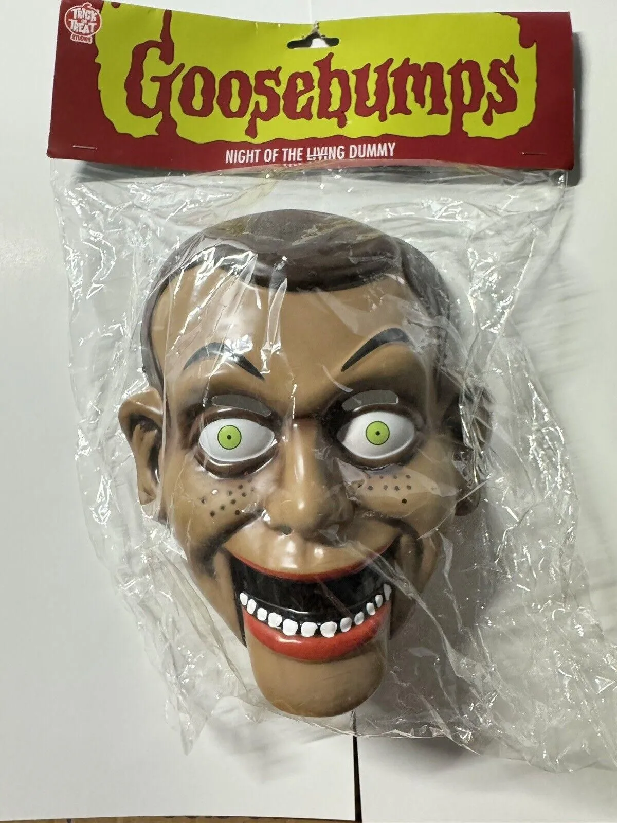 NEW SLAPPY NIGHT OF THE LIVING DUMMY ADULT MASK GOOSEBUMPS 2 HALLOWEEN ·  Whatnot: Shop, Sell, Connect, image size:1200x1600