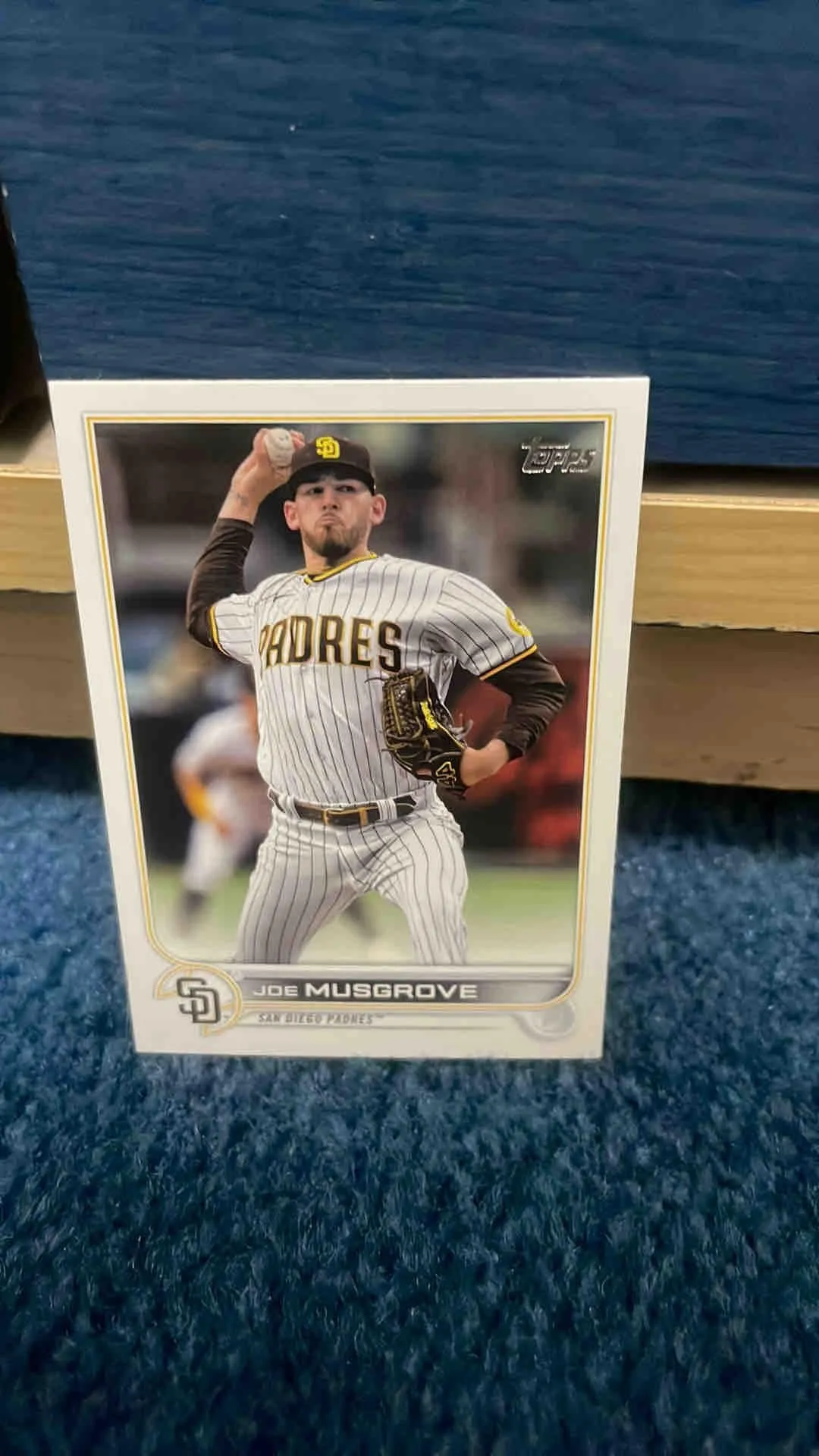 Product image for Joe Musgrove  Topps Card 