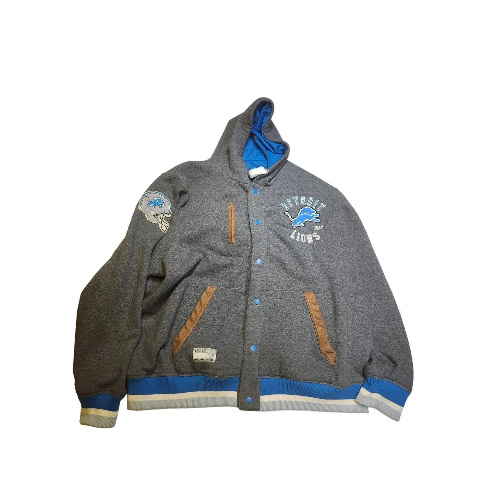 Product image for Detroit Lions Reversible Hooded Jacket 4XL