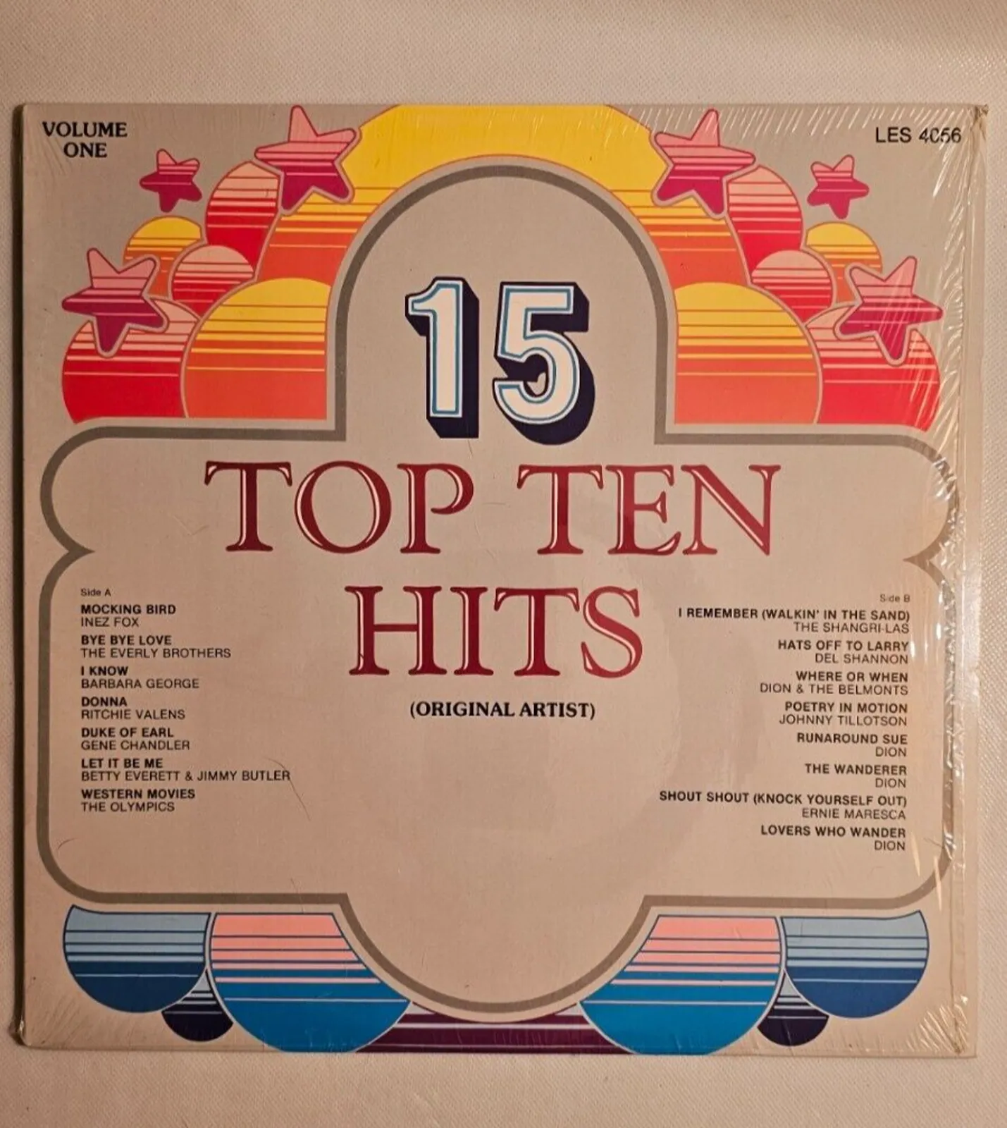 Product image for Various - 15 Top Ten Hits: Volume One (LP, Comp) (Laurie Records)