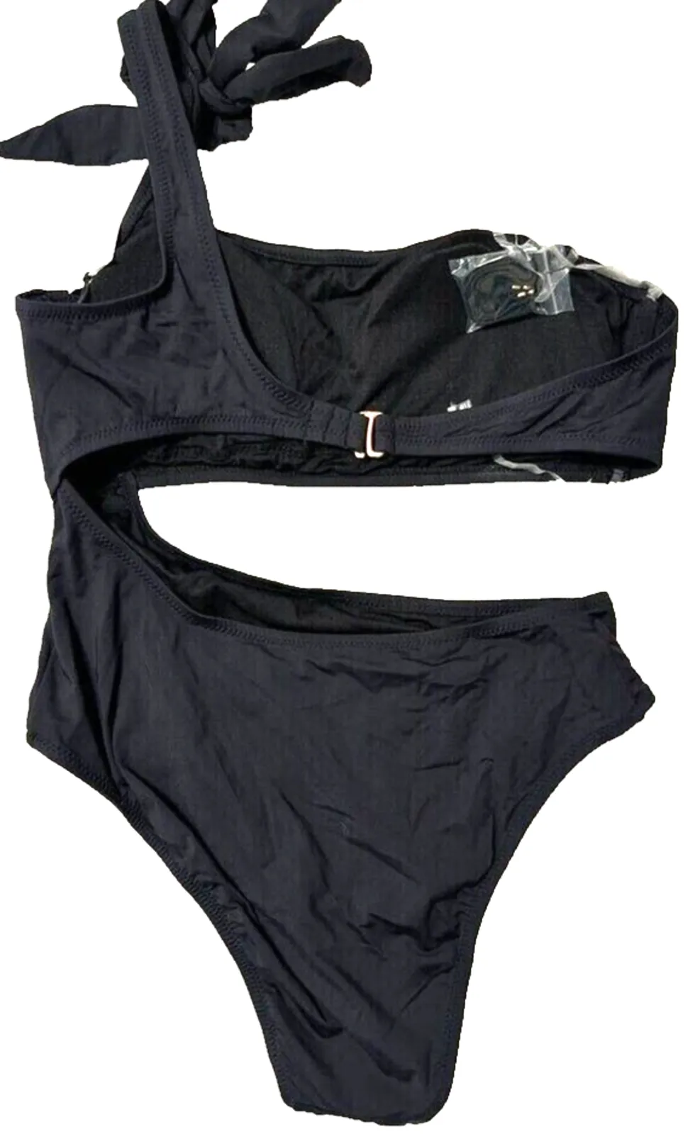 Product image for Women's One Shoulder Bow Cut Out One Piece Swimsuit - Shade & Shore Size XL