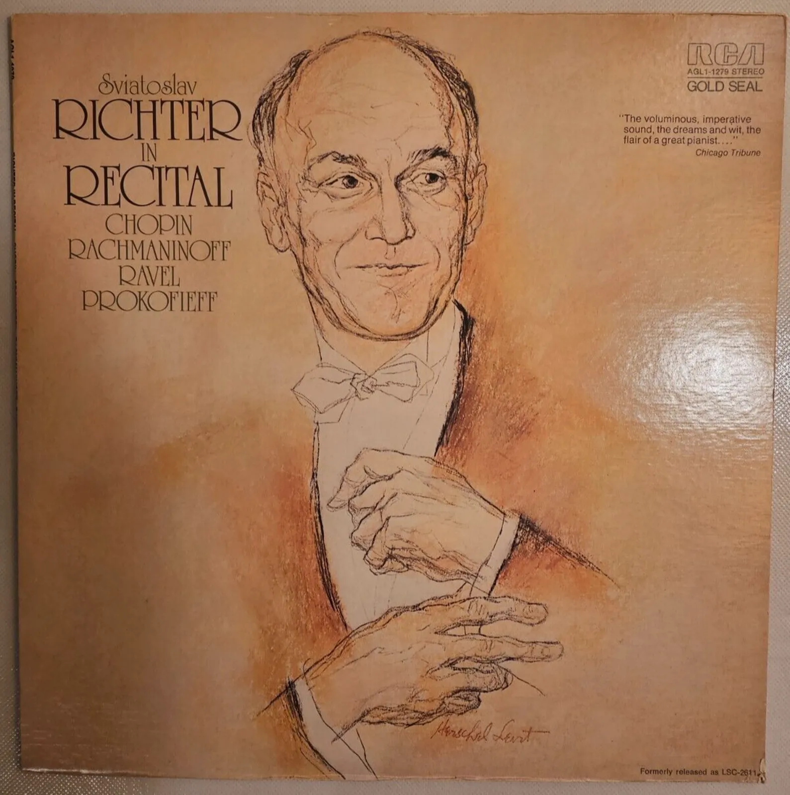 Product image for Sviatoslav Richter - Richter In Recital (LP) (RCA)