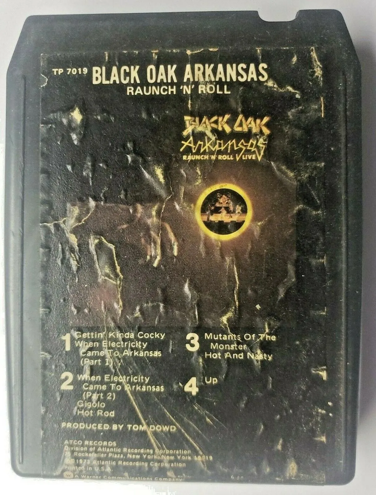 Product image for 1973 Black Oak Arkansas Raunch 'N' Roll Live 8track Pre-owned Untested U114
