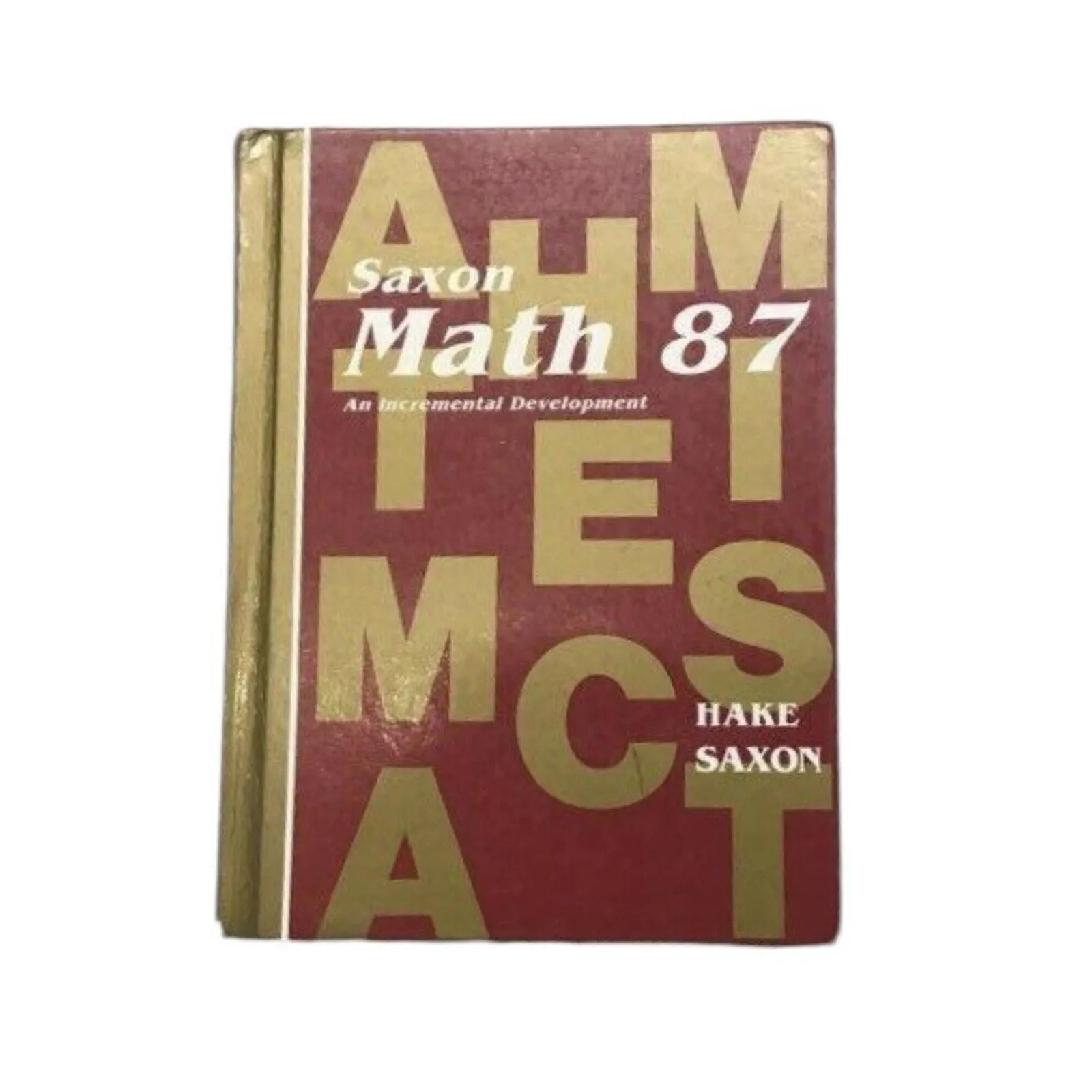 Product image for Saxon Math 8/7 Student Textbook Homeschool Hardcover First Edition Tenth Print