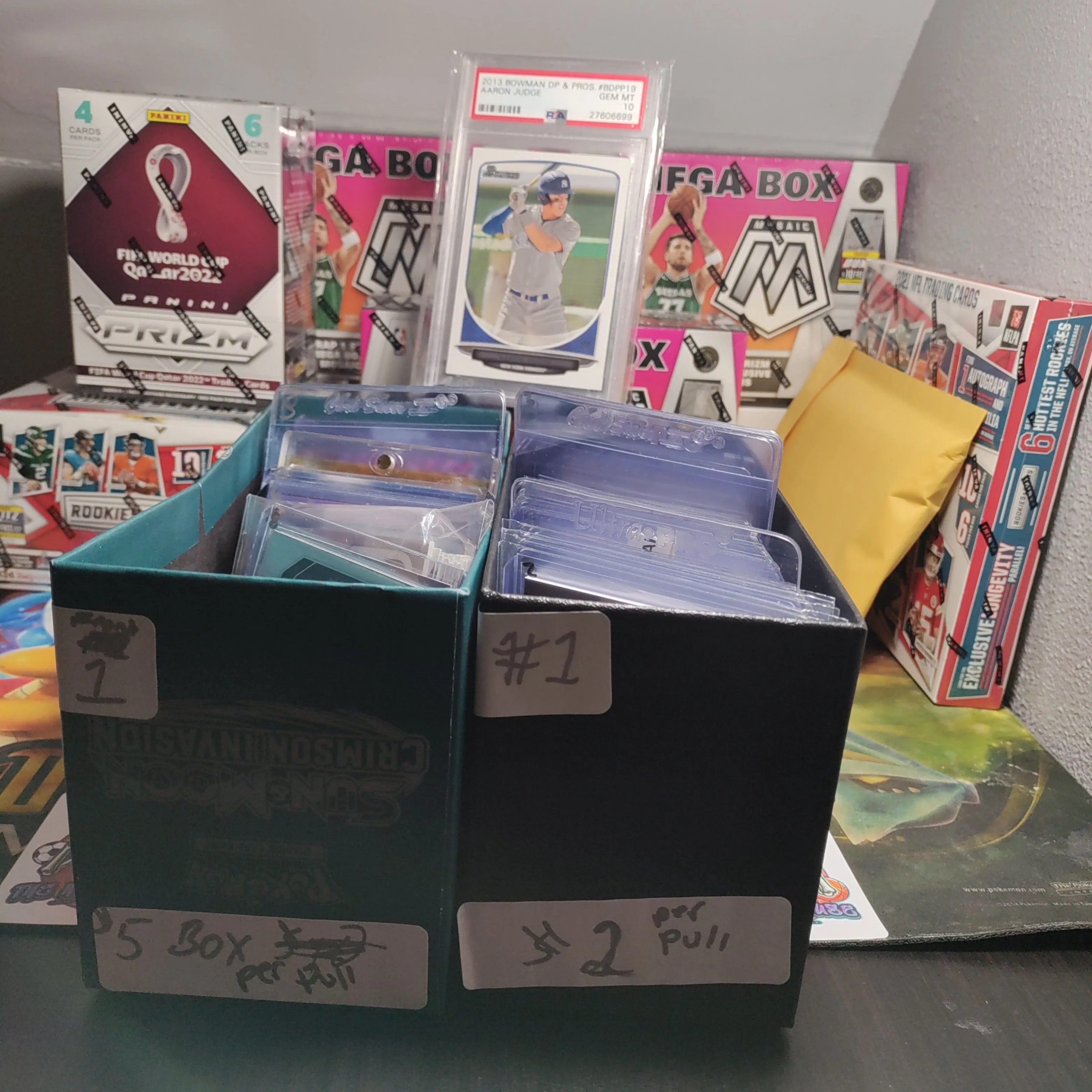Product image for mystery pulls, singles, wax