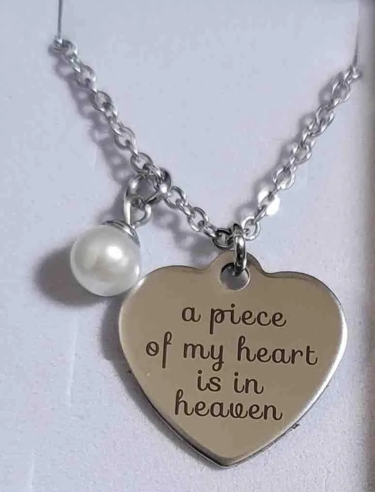 Product image for Sympathy Necklace with Pearl