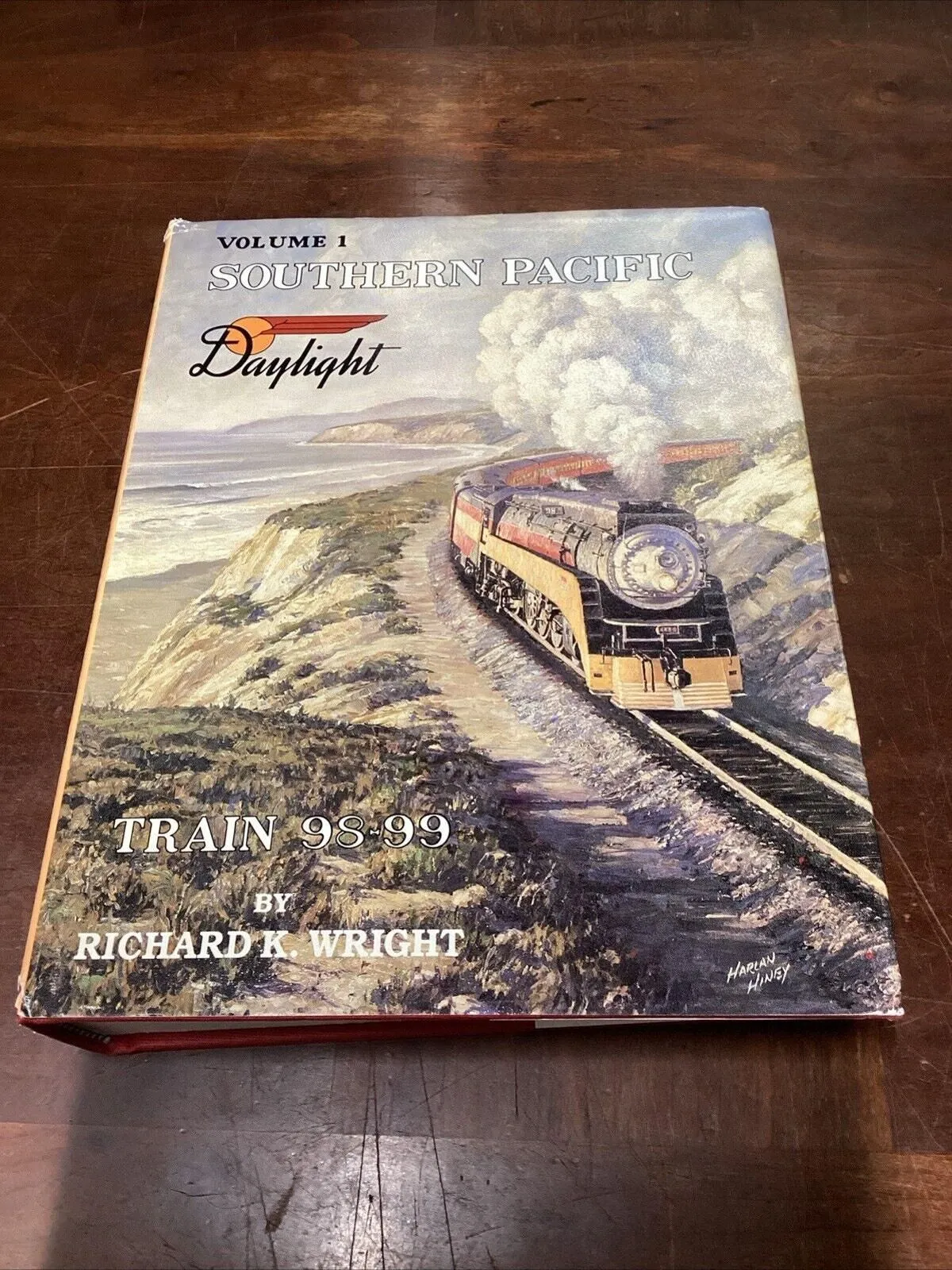 Product image for Southern Pacific Daylight Train 98-99 Vol 1 1970 Signed By Richard K. Wright