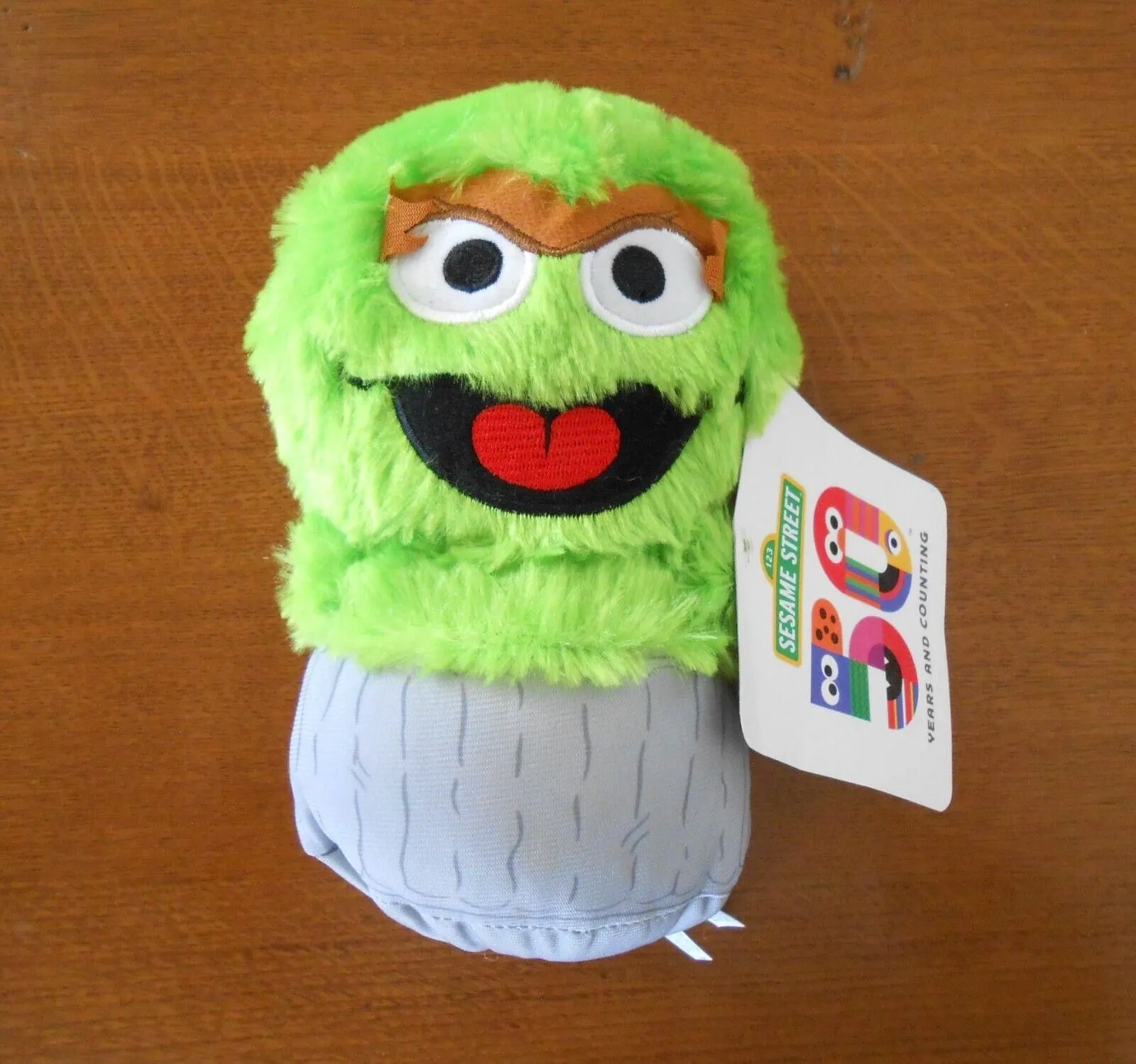 Product image for Sesame Street Oscar The Grouch Plush 50 Years & Counting Toy Factory Stuffed Toy