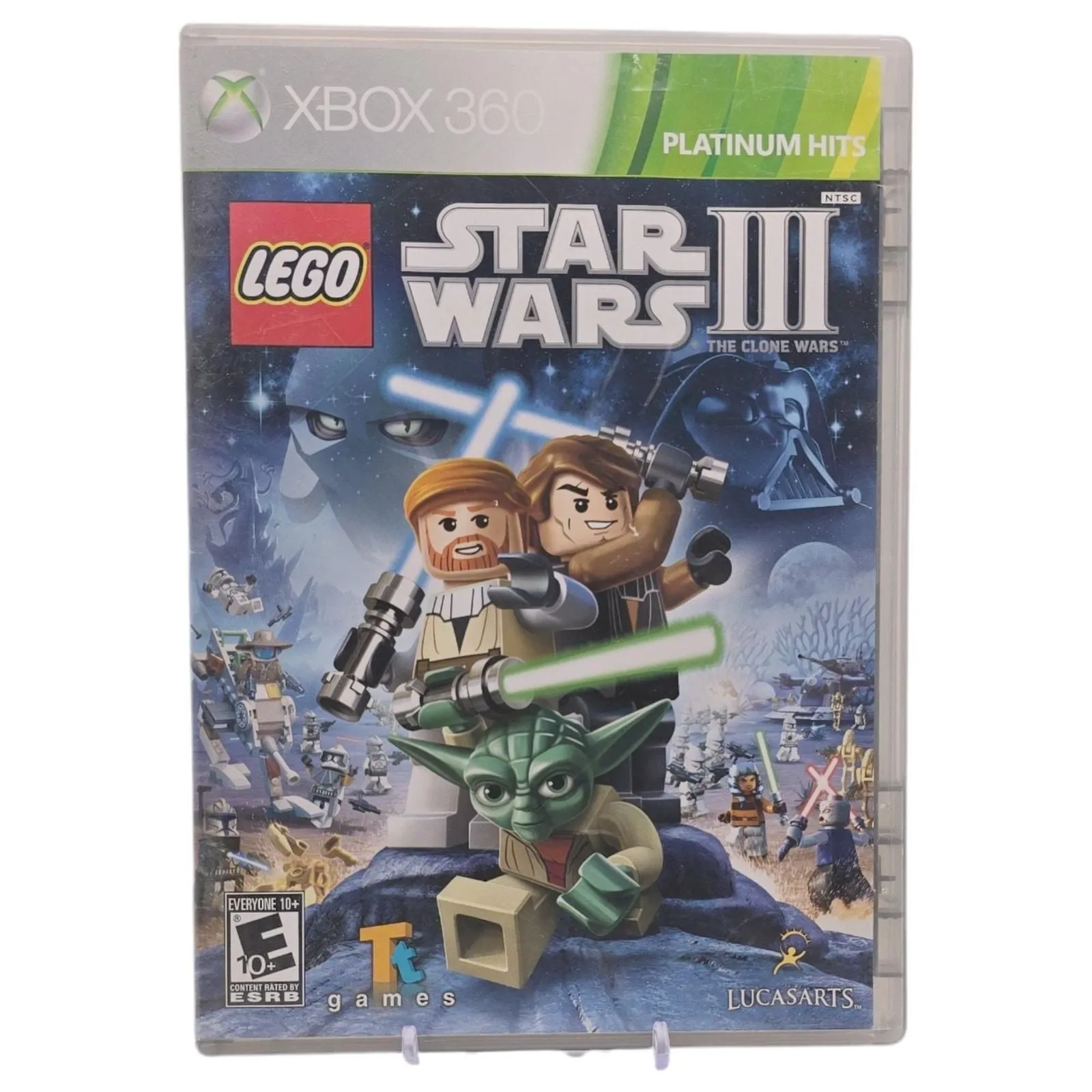Product image for LEGO Star Wars III: The Clone Wars Platinum Hits Xbox 360
