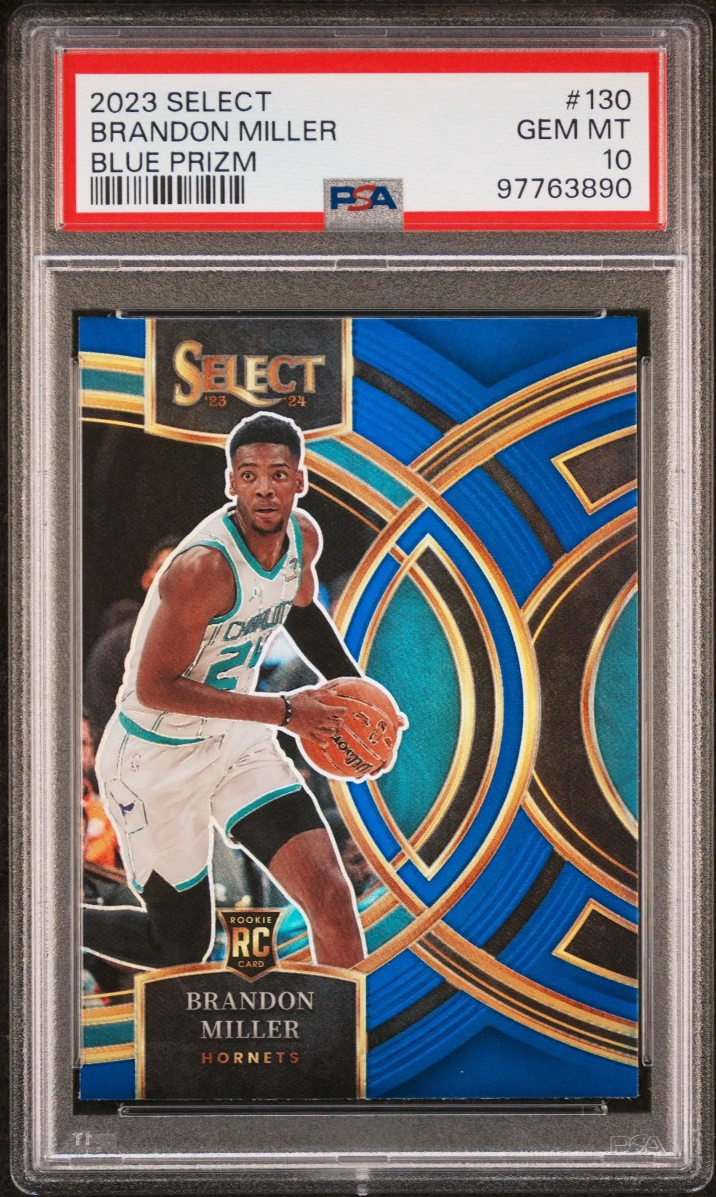 2023 豪華 Panini Prizm Brandon Miller PSA10