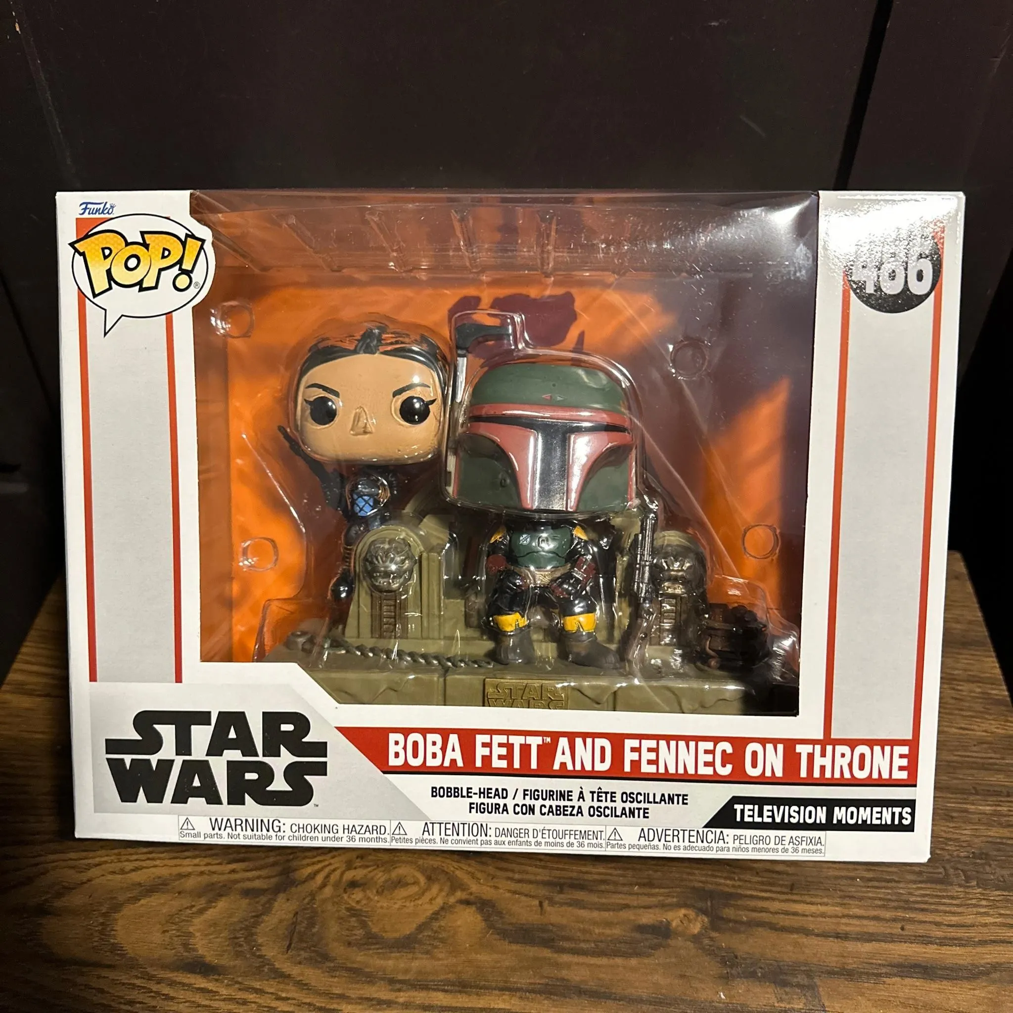 Product image for Boba Fett and Fennec on Throne