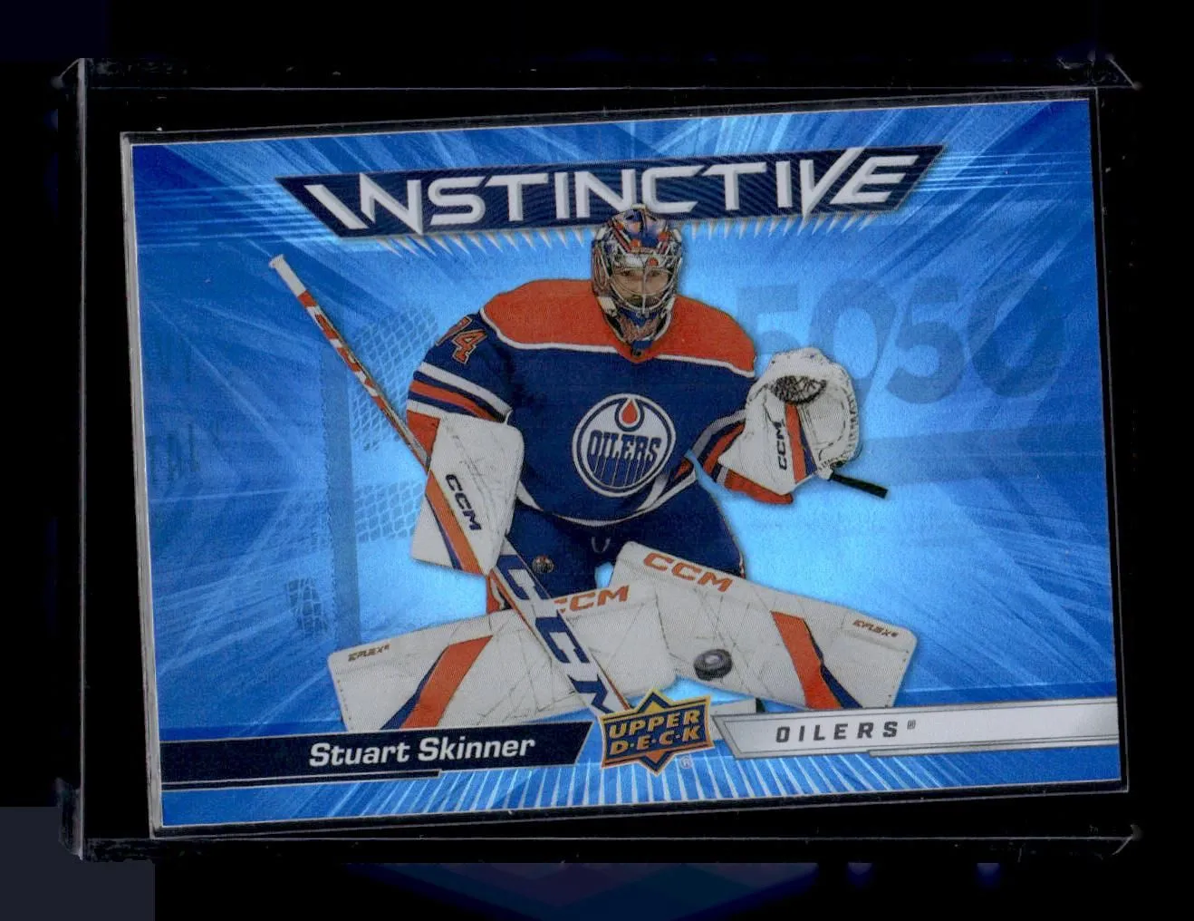 Product image for 2023-24 Upper Deck #IN-8 Stuart Skinner Instinctive