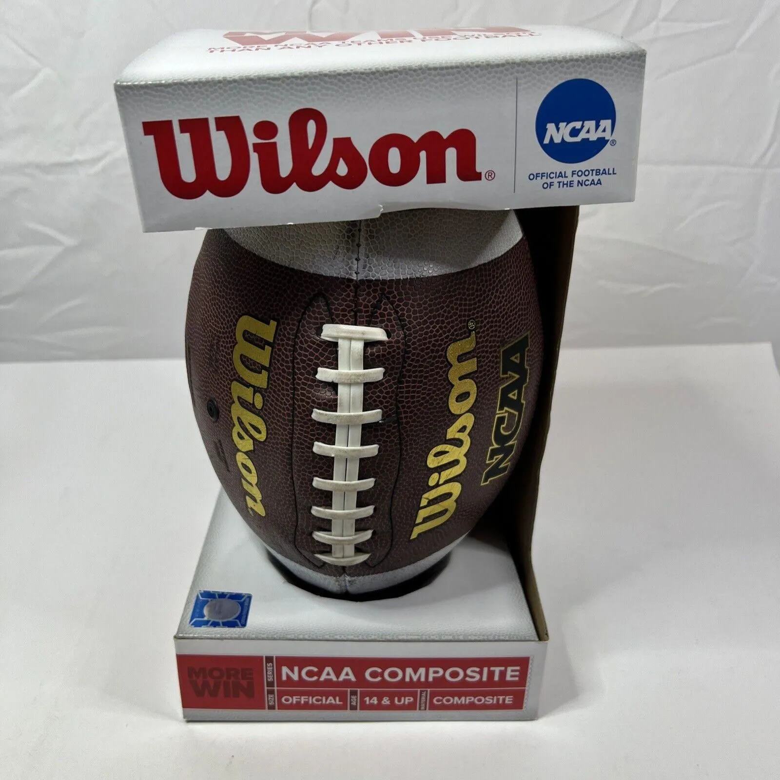 Product image for 2013 Wilson NCAA Composite Official Football NIB