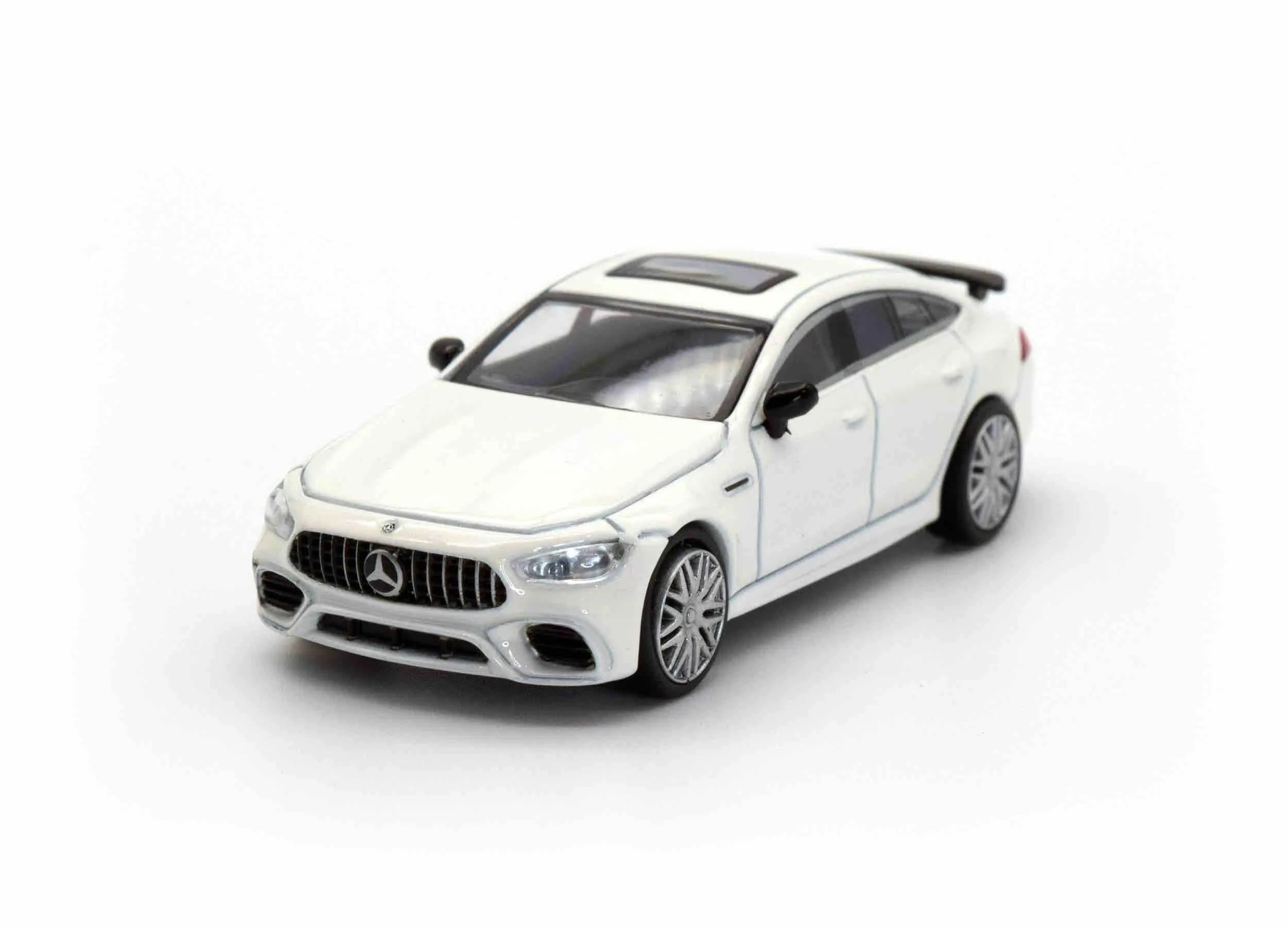 Product image for Mercedes AMG GT 63 S Diamond White – Paragon Models – 1/64