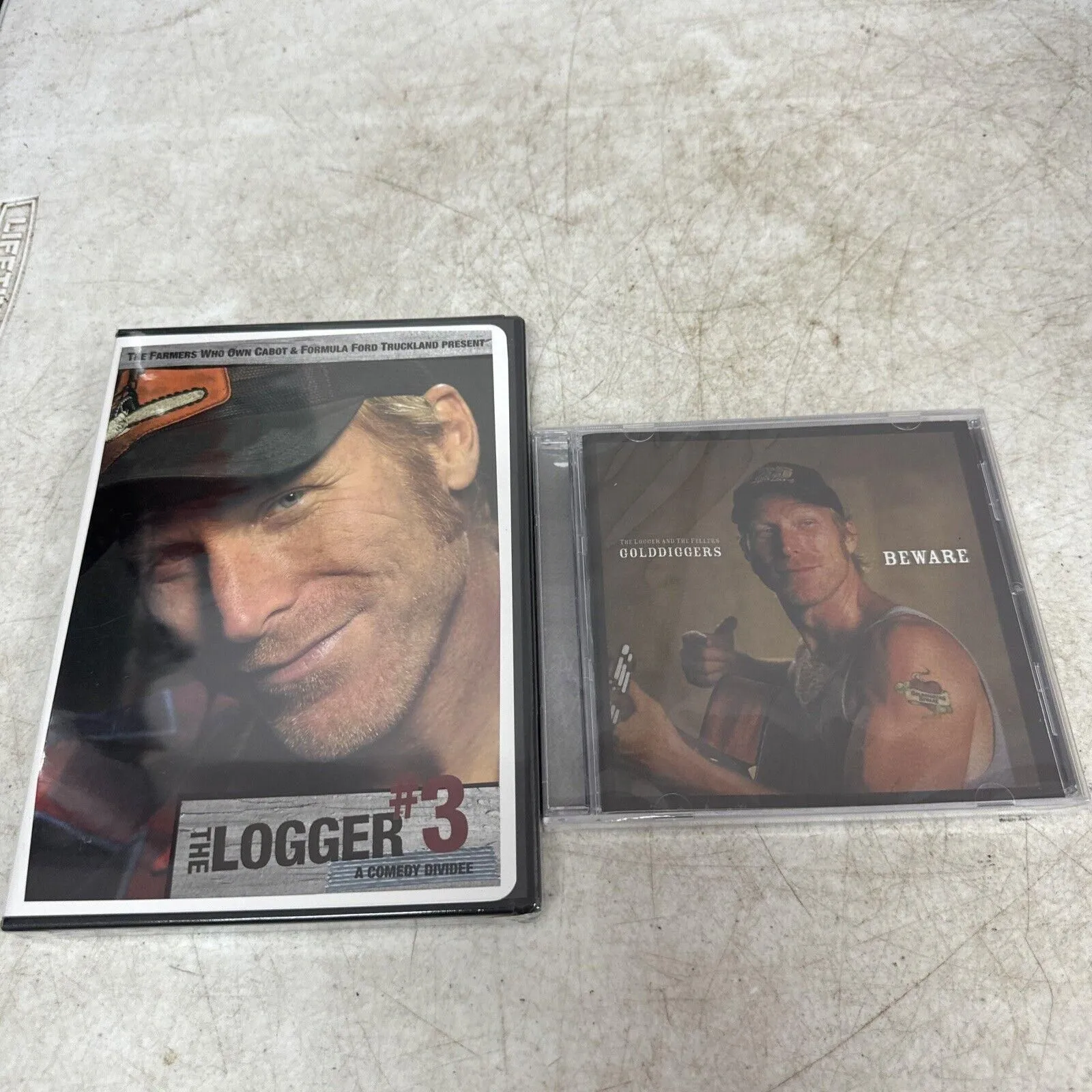 Product image for American Logger Golddiggers Beware CD The Logger #3 DVD Sealed