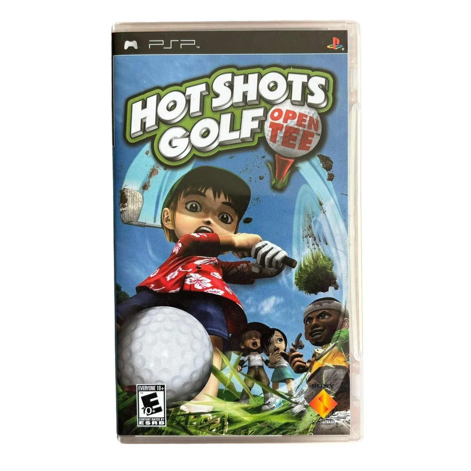 Product image for Hot Shots Golf: Open Tee (Sony PSP, 2005)-Case And Manual Only