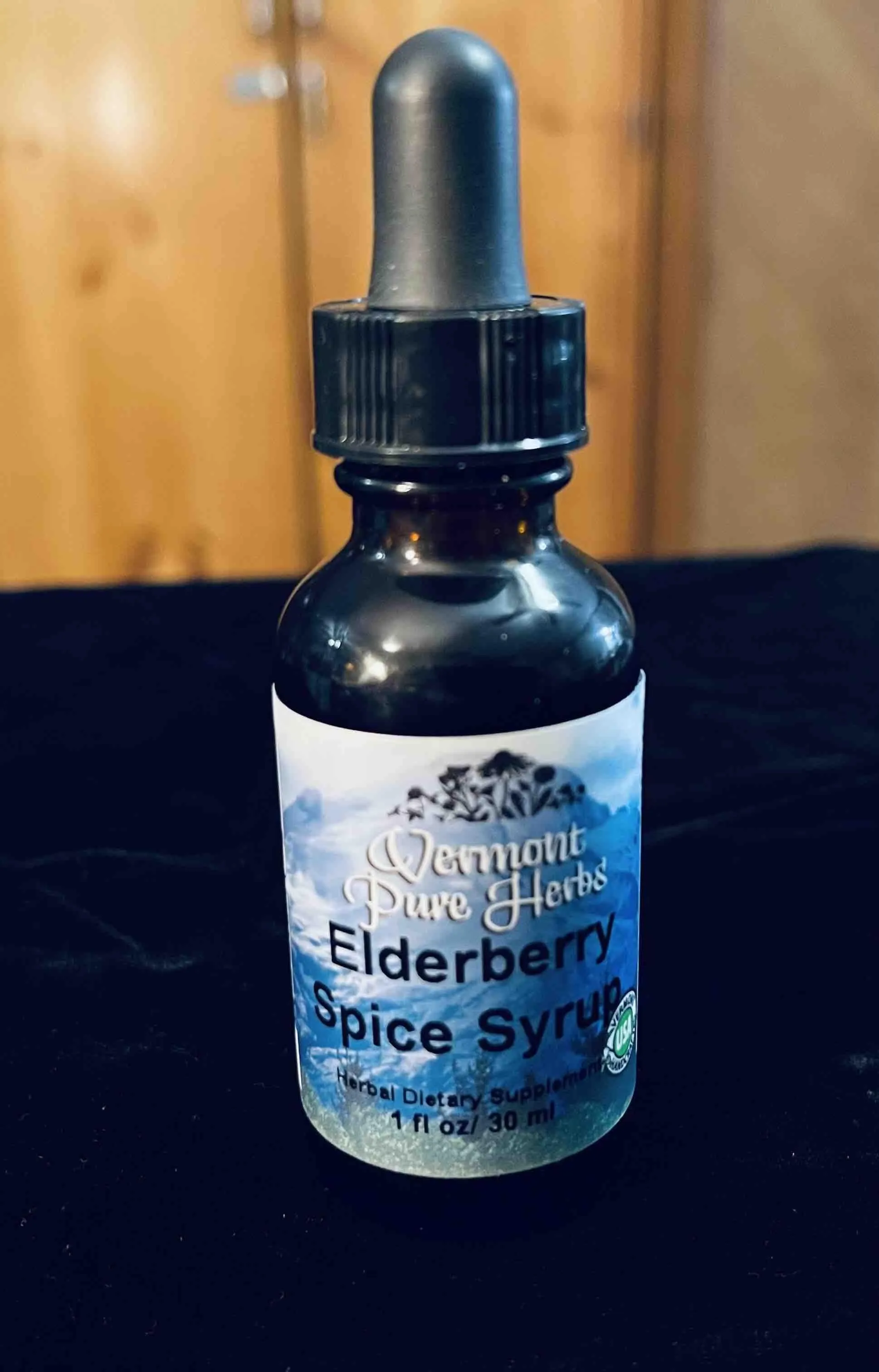 Product image for Elderberry Spice Syrup 1 oz 