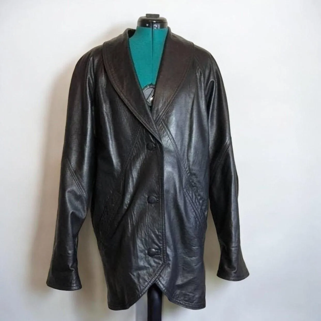 Product image for Vintage Danier Leather Jacket - 1980s Leather Jacket, Retro Leather Jacket