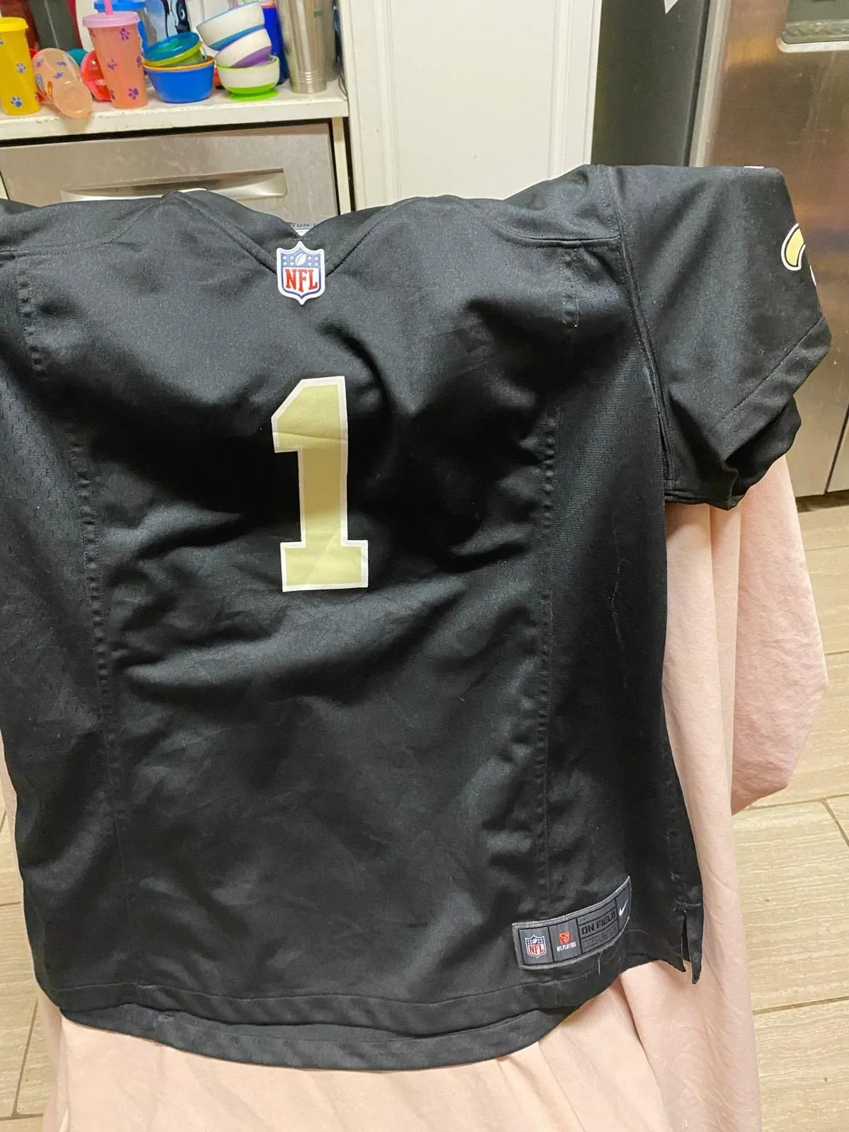 Product image for Women New Orleans Saints #1 Barkman Jersey Size XL