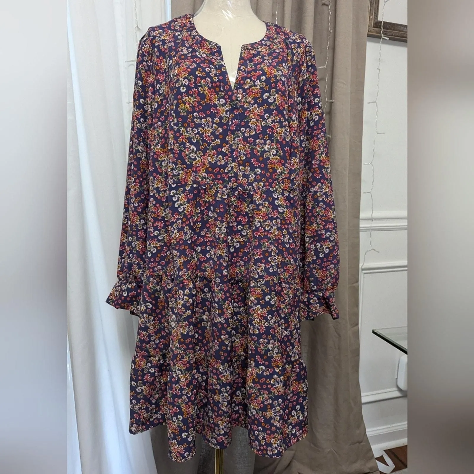 Product image for Time and Tru Floral Dress size XL