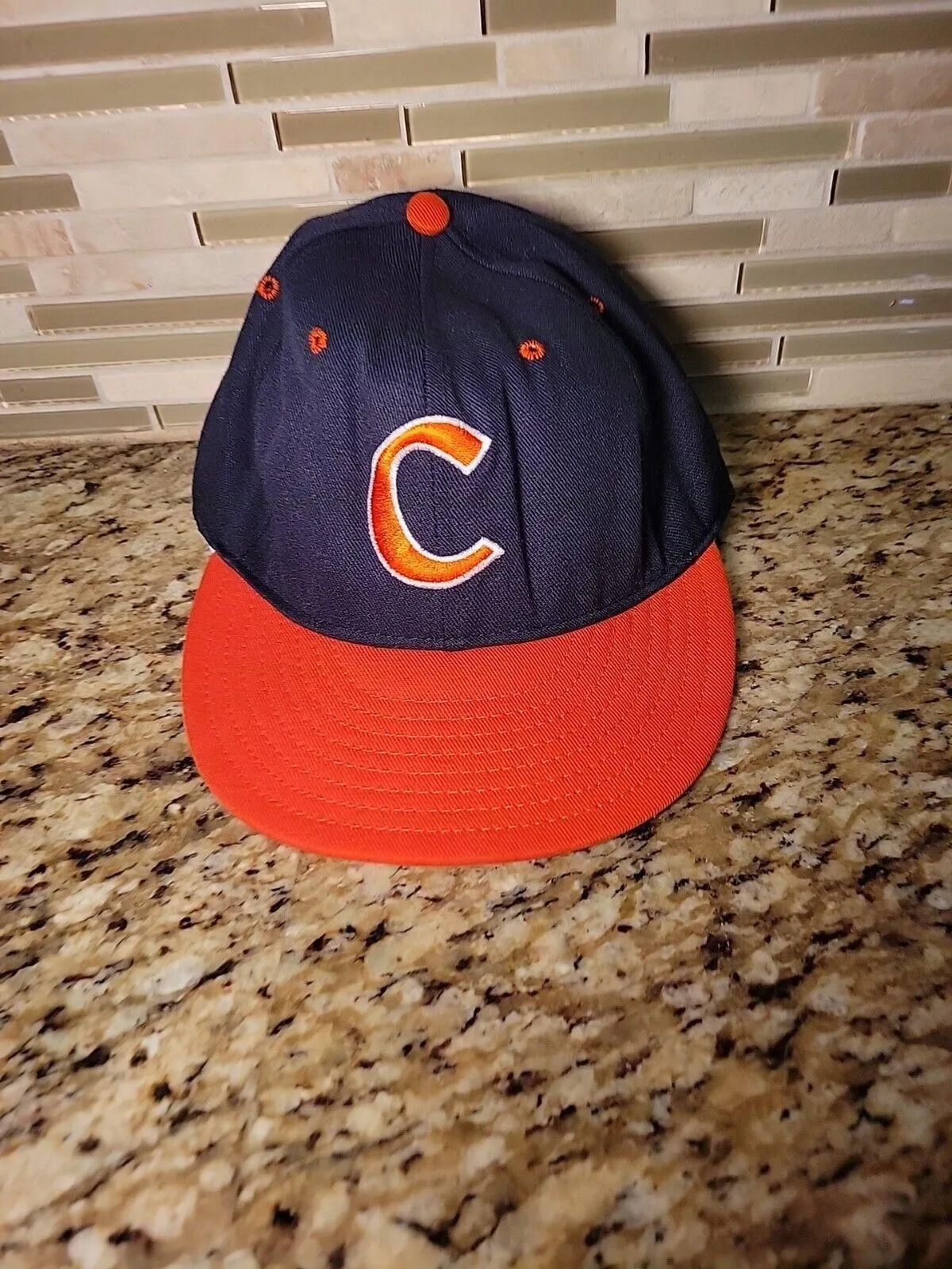 Product image for Vintage Pro Line Clemson Tigers Men’s Hat Size 6 7/8 Fitted Baseball 90’s Cap
