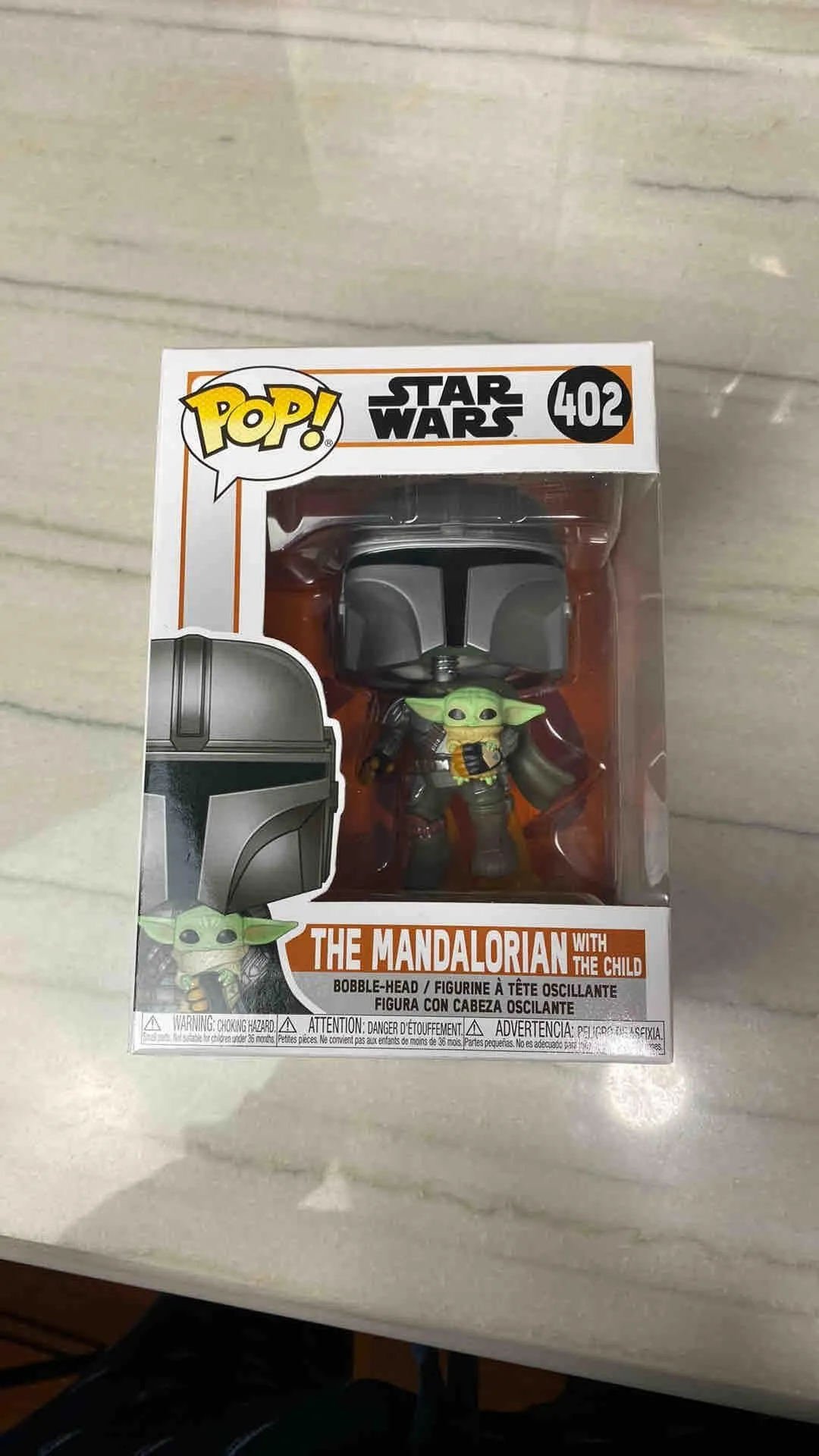 Product image for The Mandalorian w/ the child Funko pop