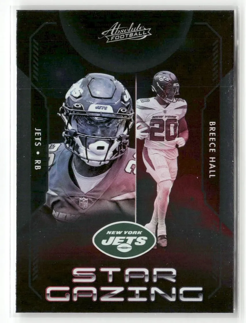 Product image for 2023 Panini Absolute #SG-12 Breece Hall Star Gazing