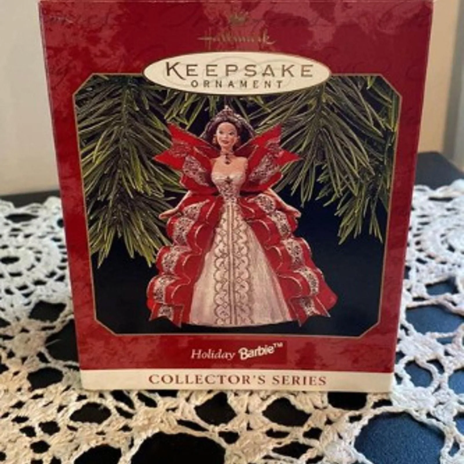 Product image for 1997 hallmark collector series Barbie ornament