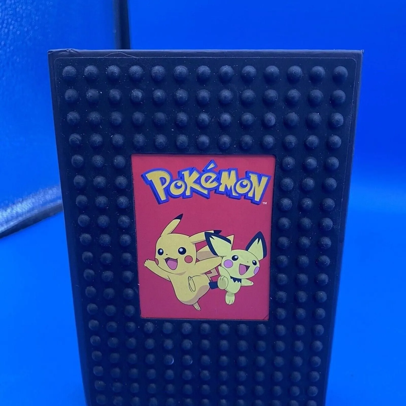 Product image for NEW POKEMON PIKACHU DIARY NOTEBOOK SENSORY BUMPY COVER (A1)