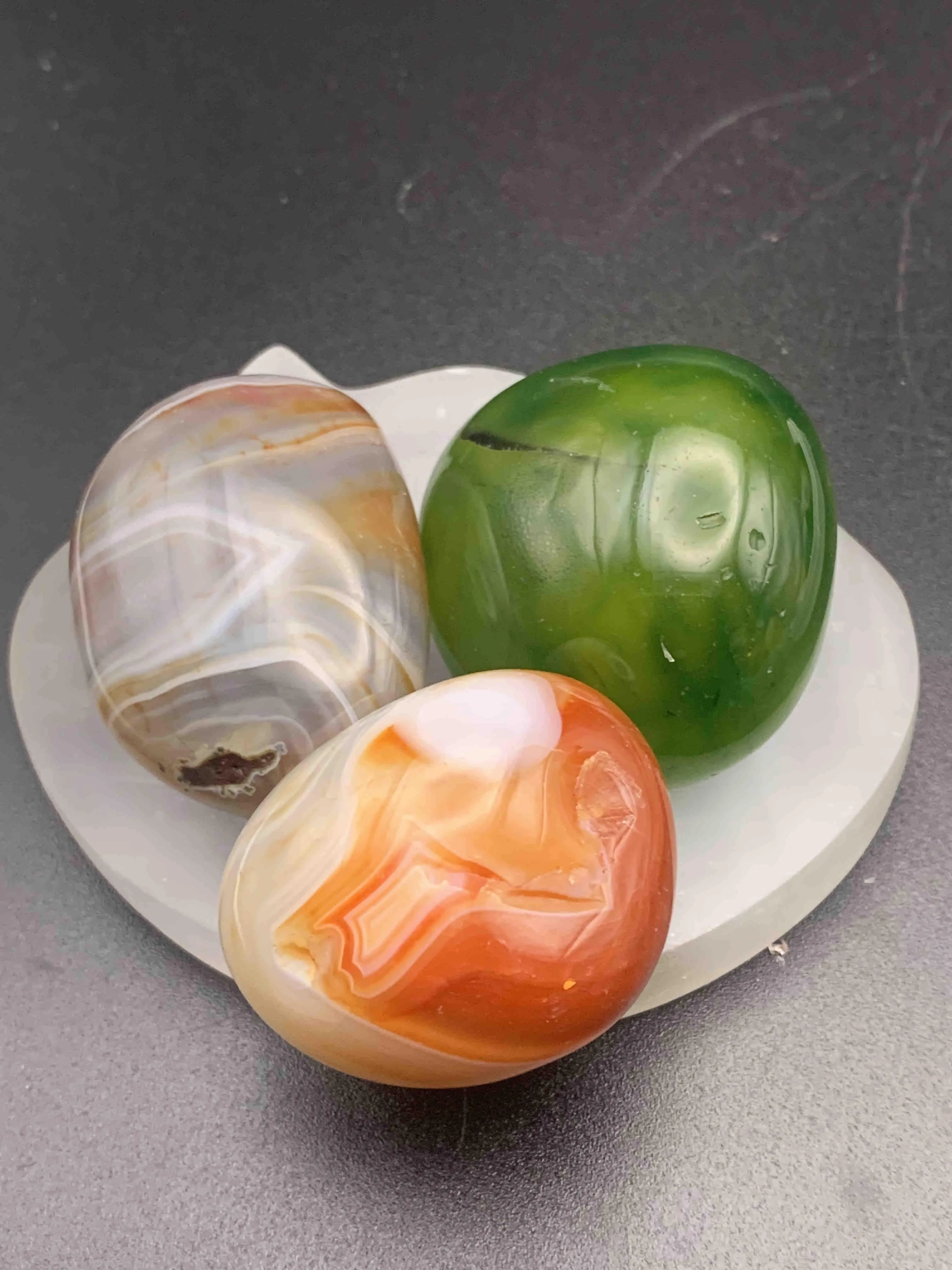 Product image for Colorful Agate Palm stone