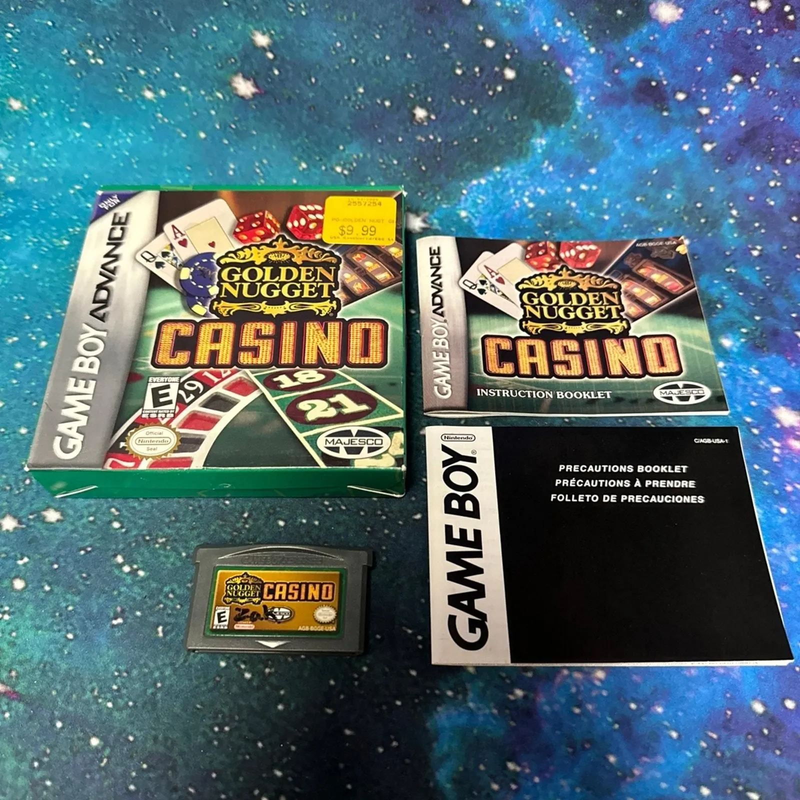 Product image for Golden Nugget Casino for Nintendo Gameboy Advance