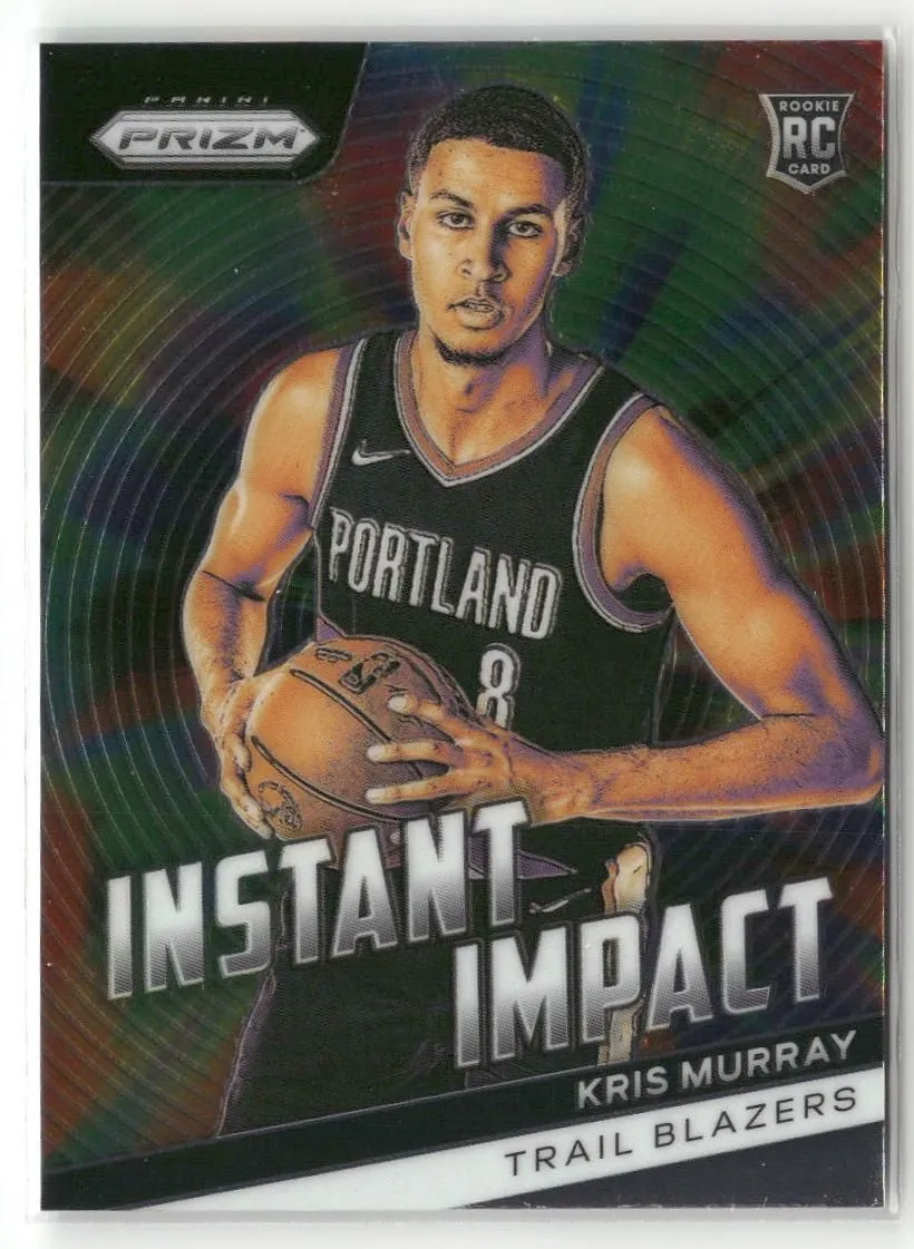 Product image for 2023-24 Panini Prizm #12 Kris Murray Instant Impact