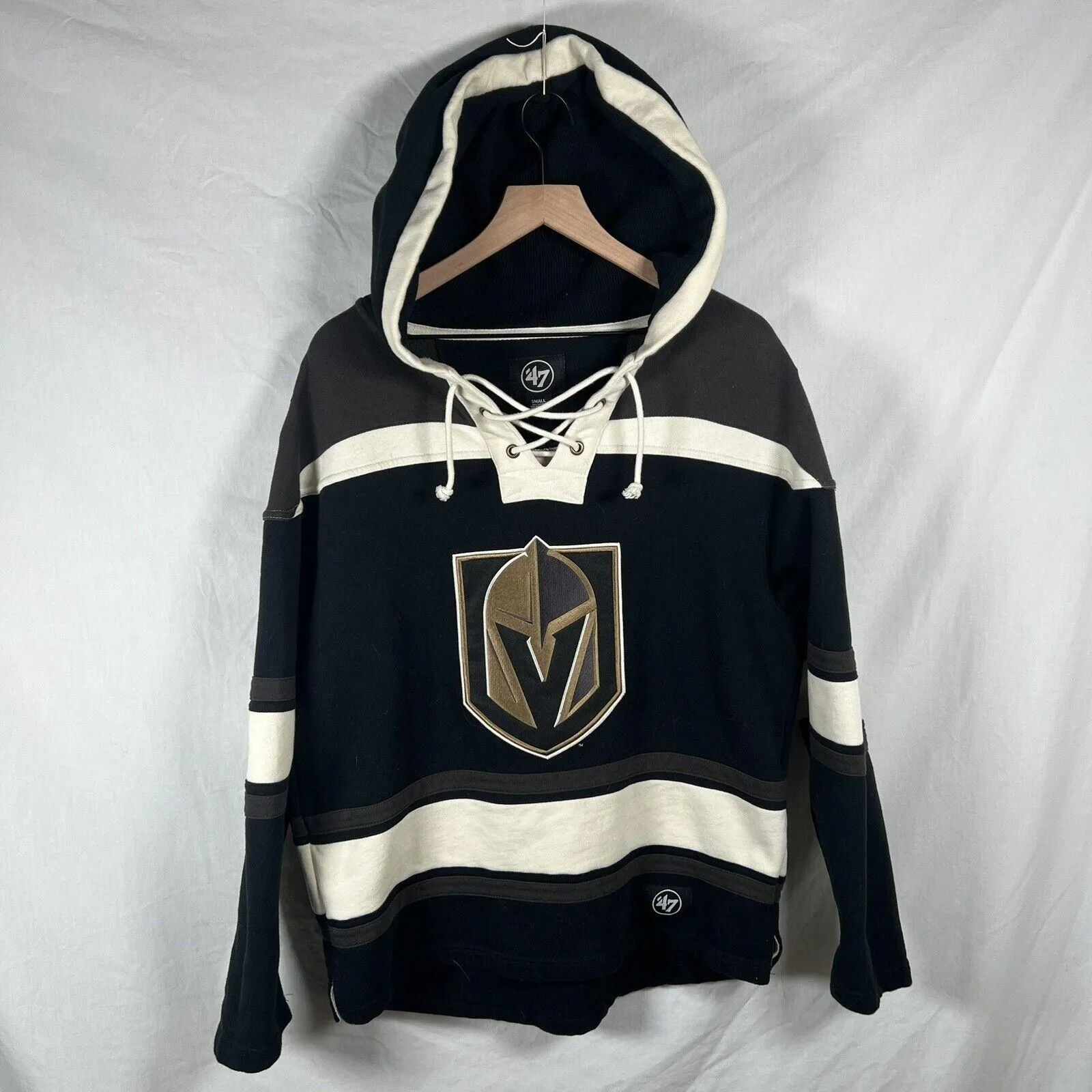 Product image for VEGAS GOLDEN KNIGHTS SUPERIOR '47 LACER HOOD SIZE SMALL