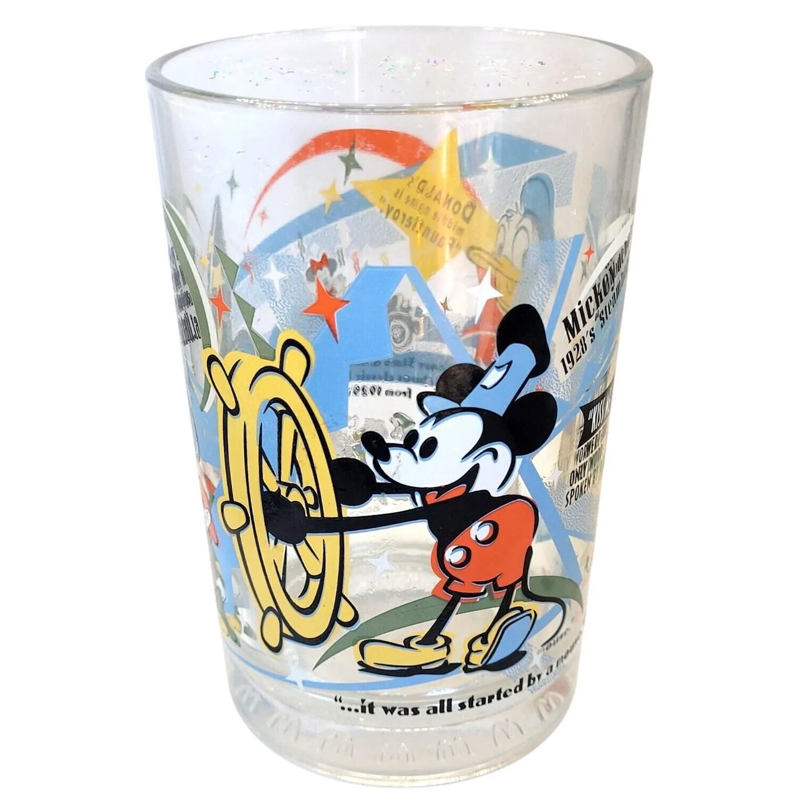 Product image for McDonald's Mickey Mouse 100 Years of Magic "Share a Dream Come True" Glass 16 Oz