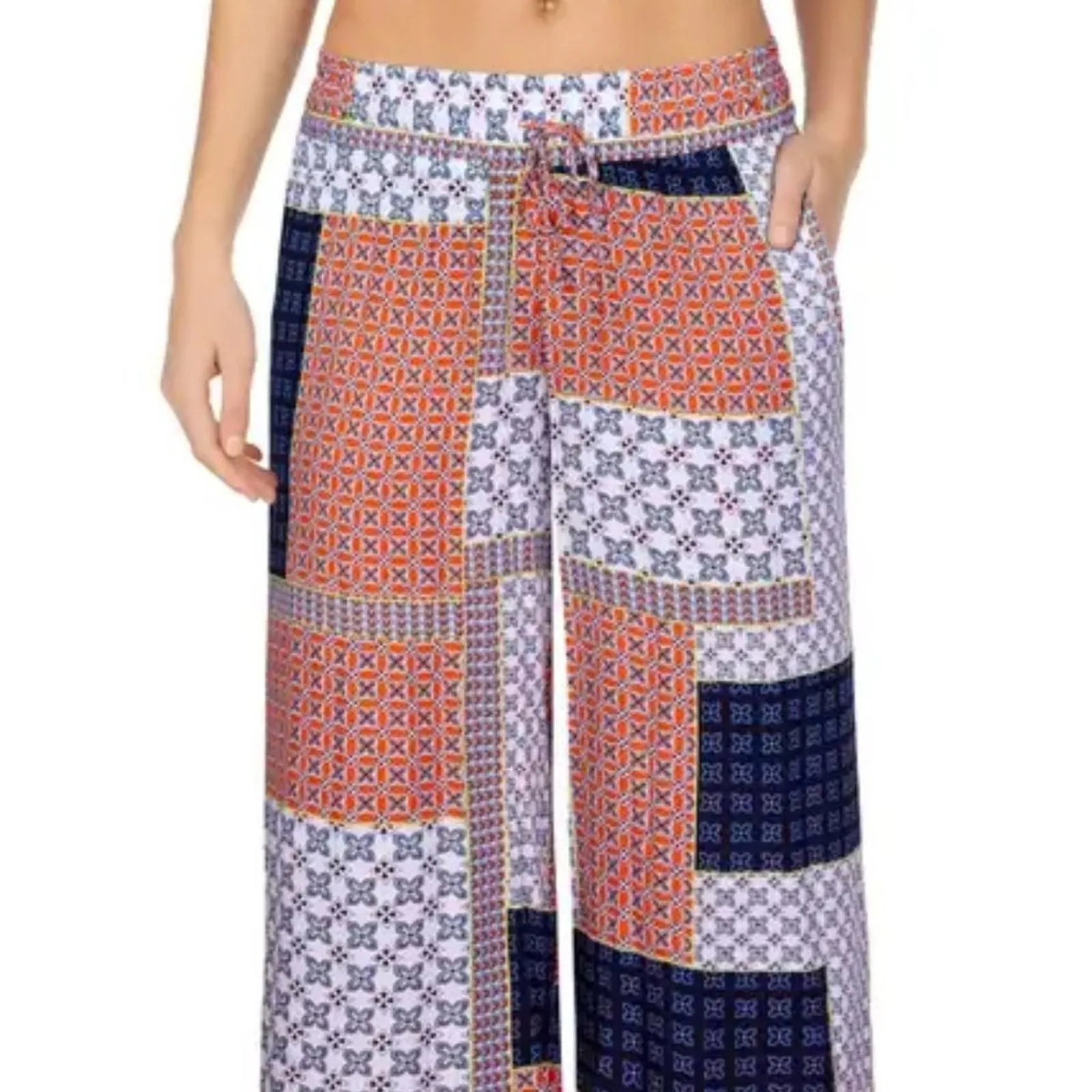 Product image for Nordstrom Refinery 29 Print Palazzo Pajama Pants - size XL