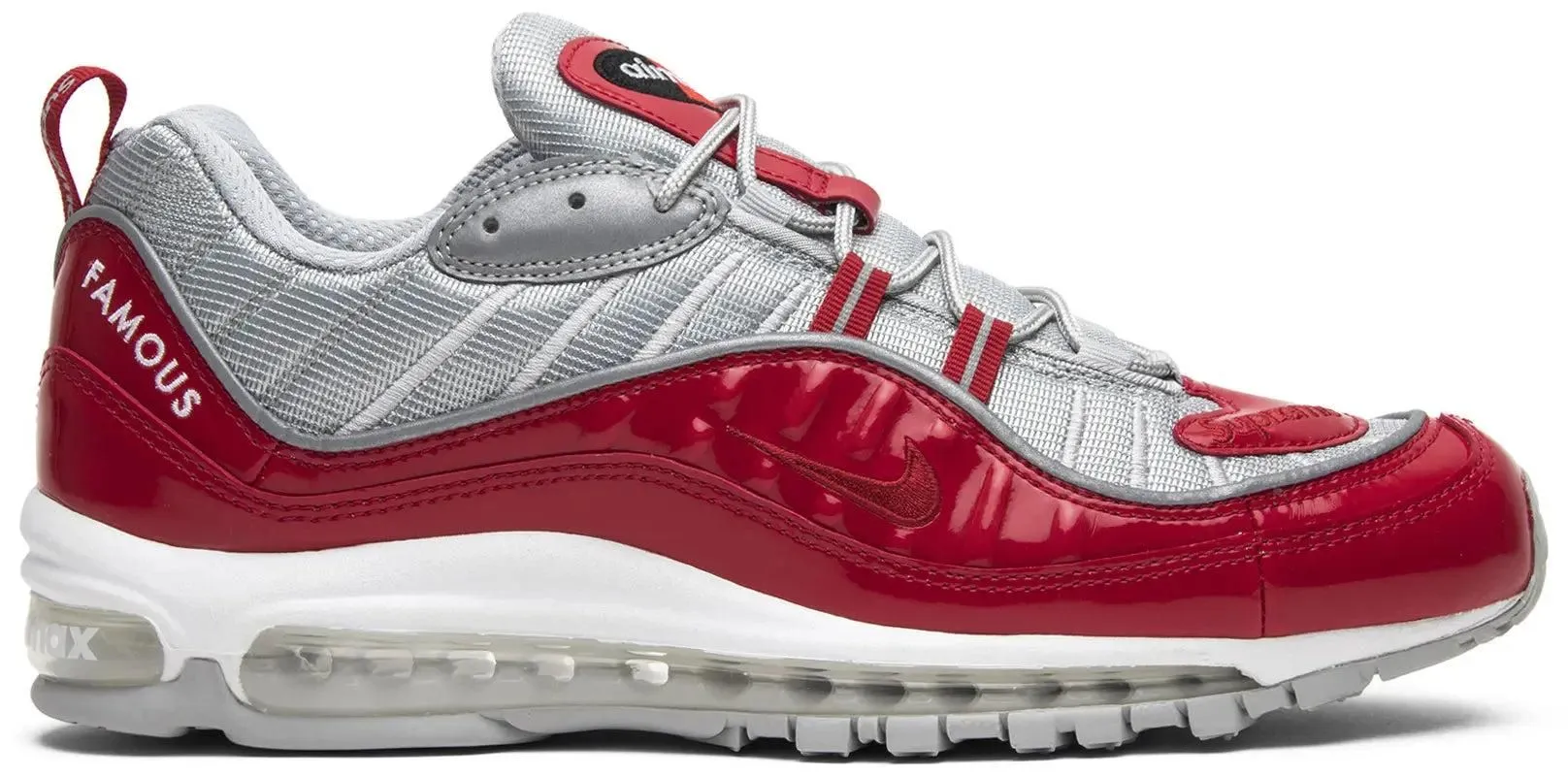 Product image for Supreme x Air Max 98 'Red' Size 11.5M / 13W